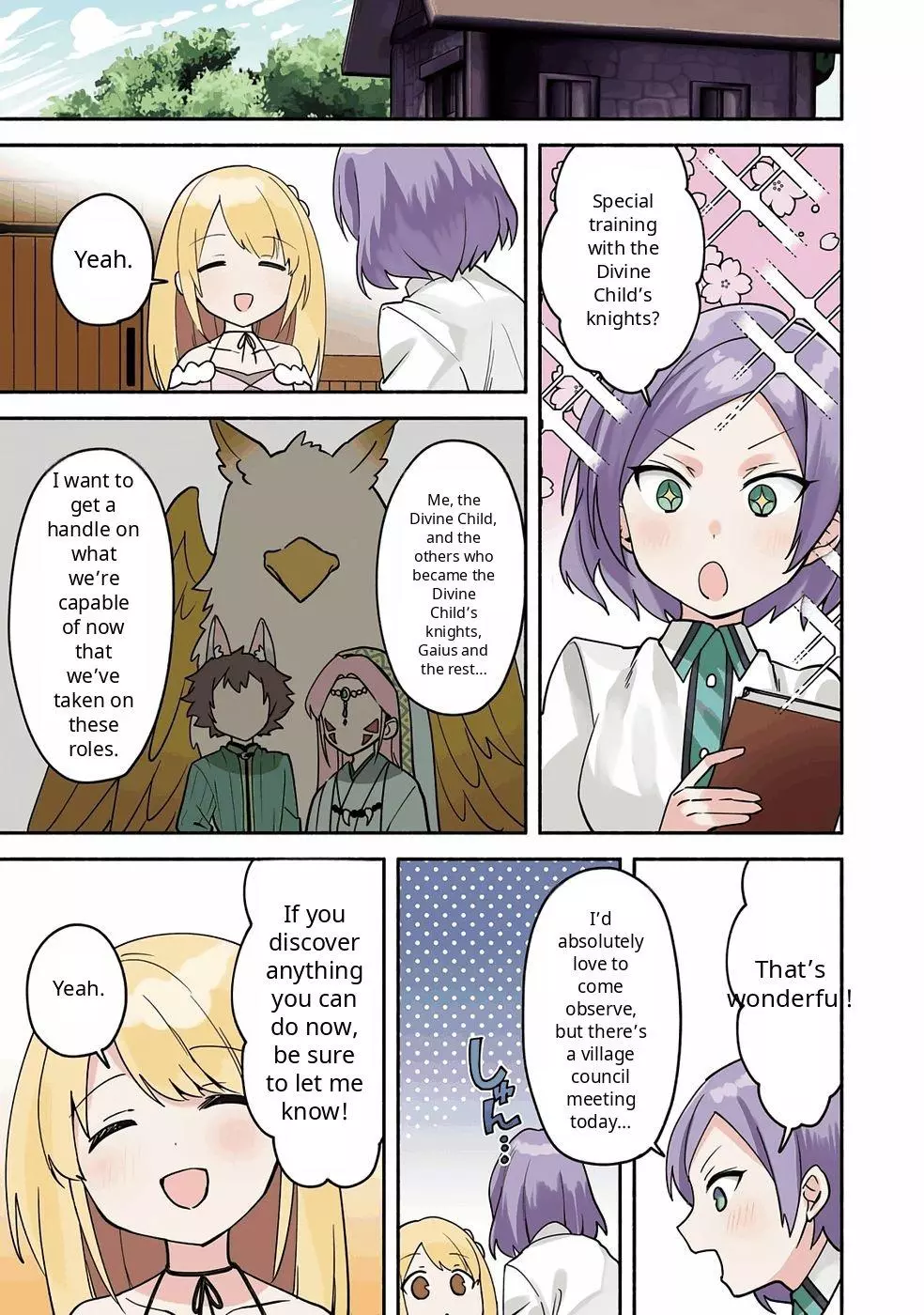 Futago no ane ga miko toshite hikitorarete, watashi wa suterareta kedo tabun watashi ga miko de aru Chapter 34 page 1