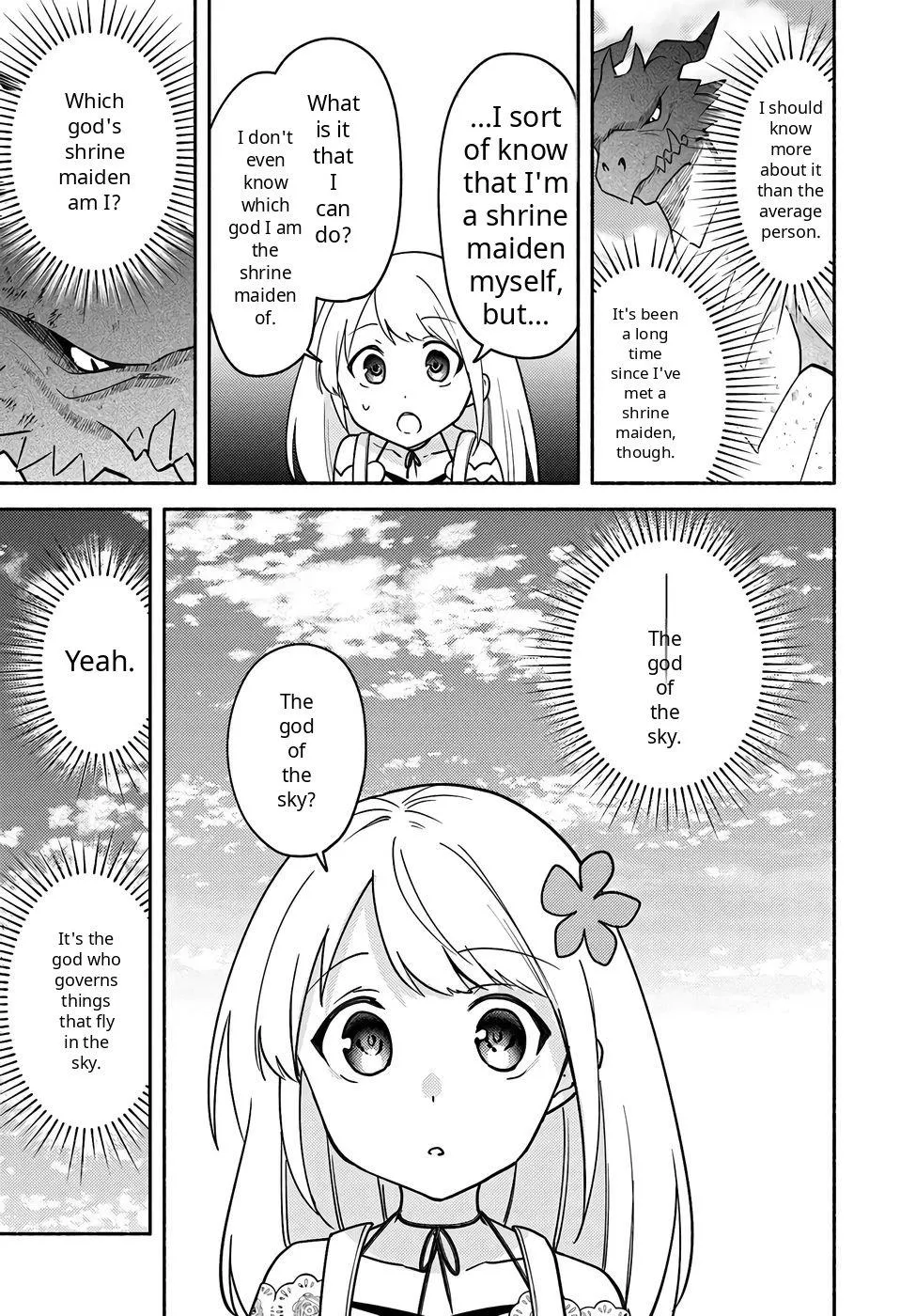 Futago no ane ga miko toshite hikitorarete, watashi wa suterareta kedo tabun watashi ga miko de aru Chapter 35 page 17