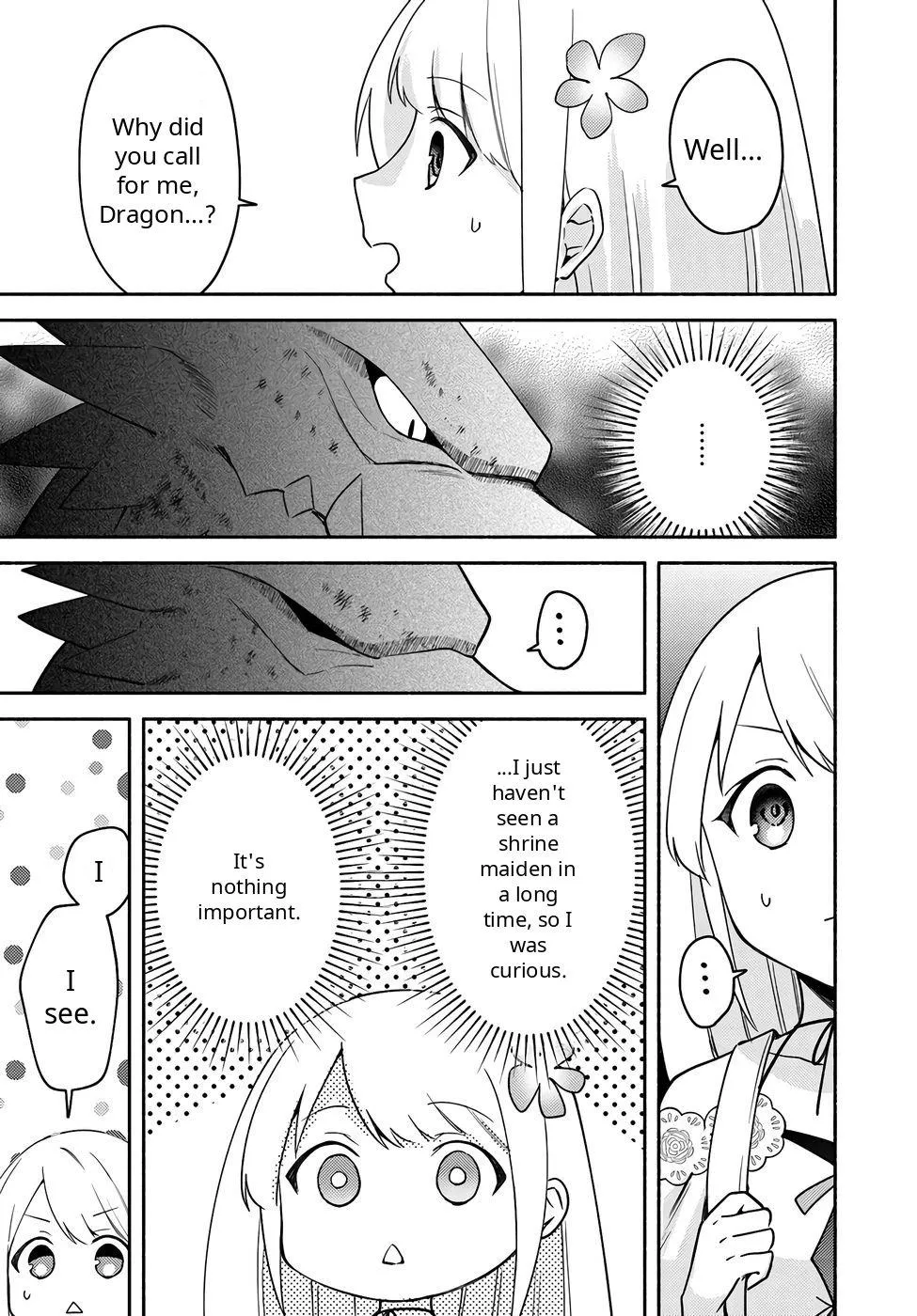 Futago no ane ga miko toshite hikitorarete, watashi wa suterareta kedo tabun watashi ga miko de aru Chapter 35 page 19