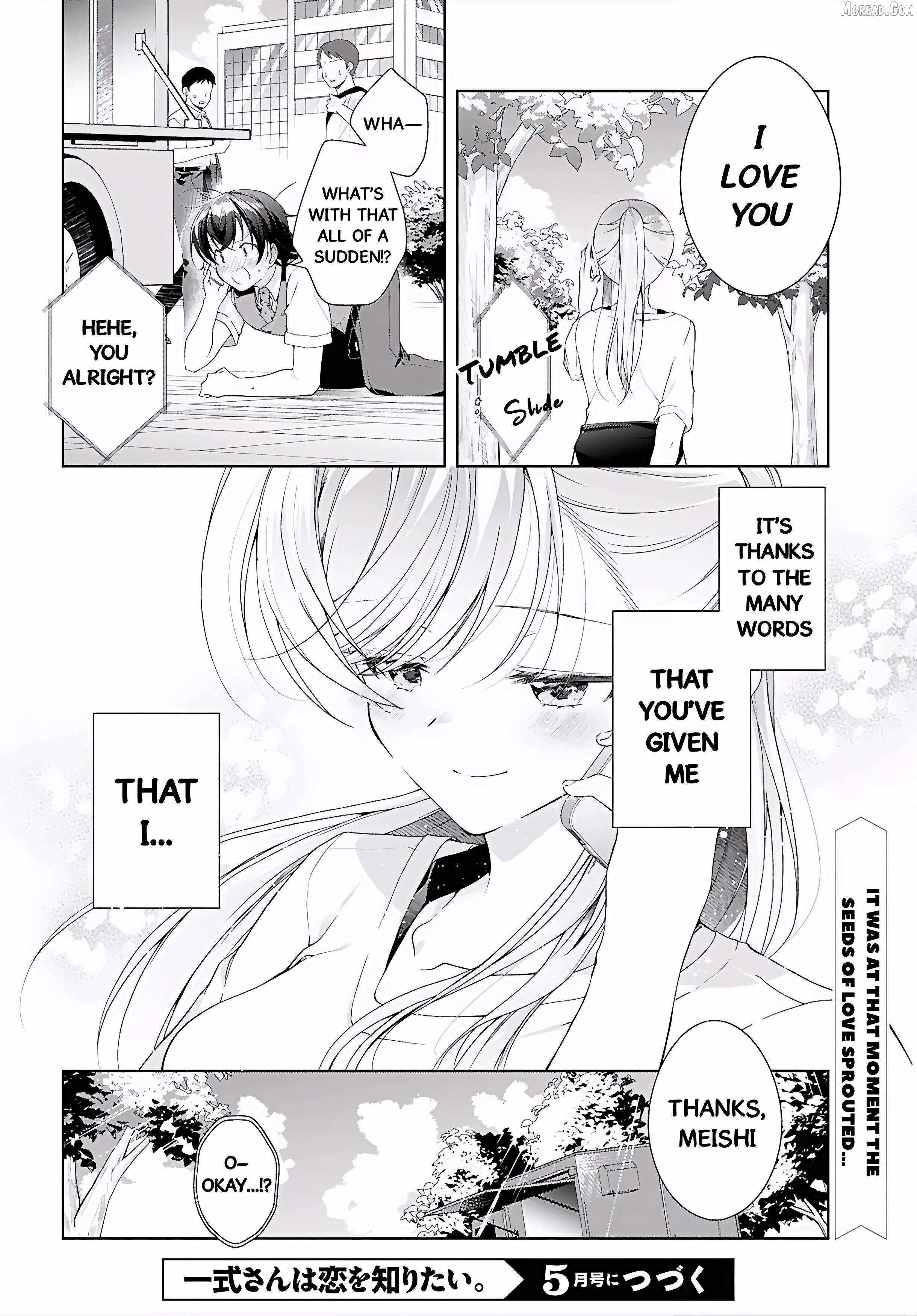 Isshiki-san wa Koi wo shiritai Chapter 52 page 38