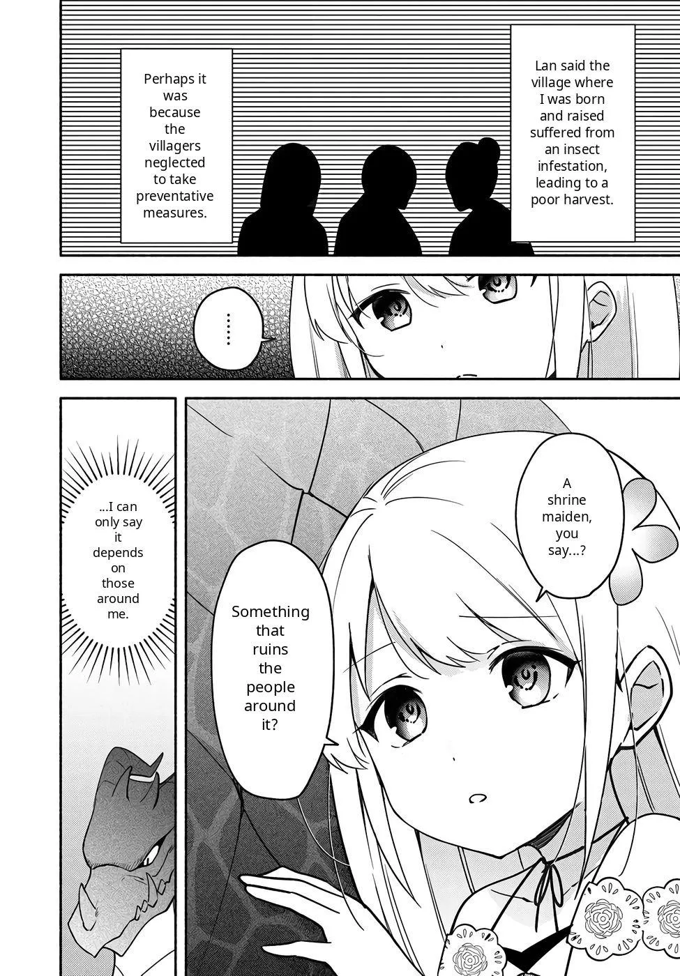 Futago no ane ga miko toshite hikitorarete, watashi wa suterareta kedo tabun watashi ga miko de aru Chapter 35 page 30