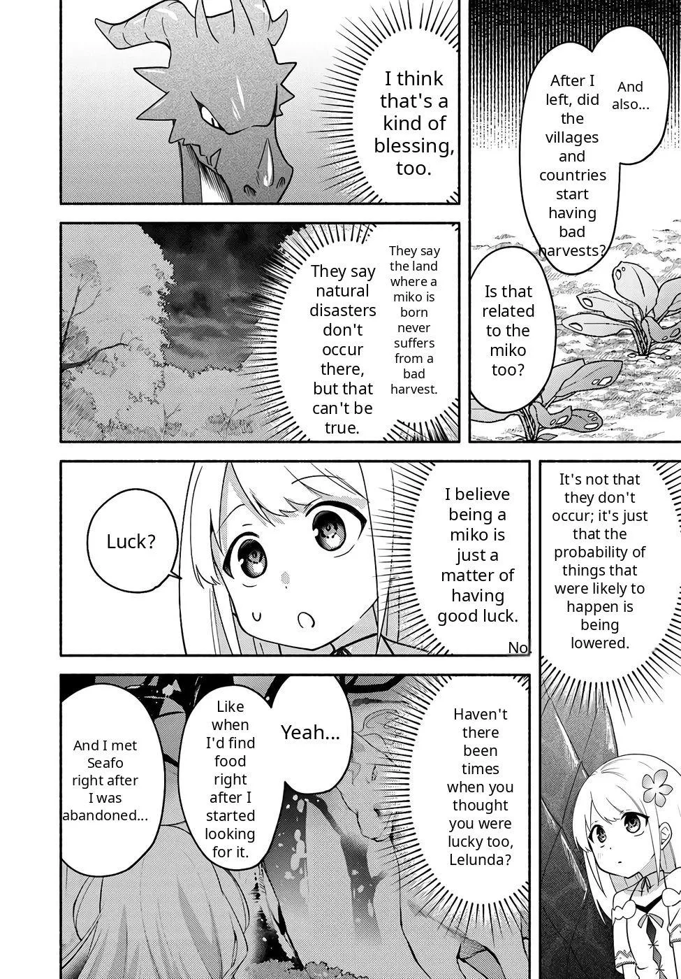 Futago no ane ga miko toshite hikitorarete, watashi wa suterareta kedo tabun watashi ga miko de aru Chapter 35 page 28