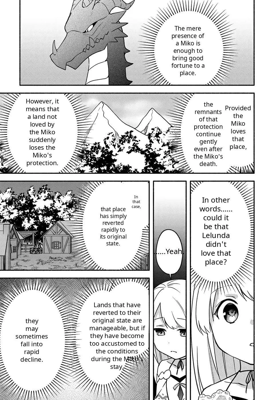 Futago no ane ga miko toshite hikitorarete, watashi wa suterareta kedo tabun watashi ga miko de aru Chapter 35 page 29