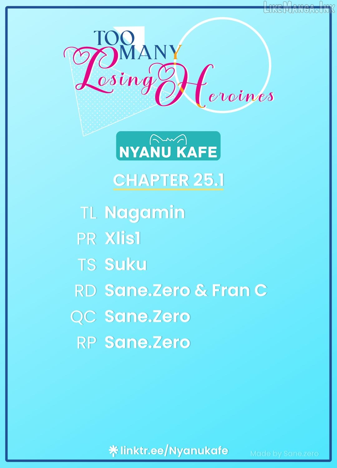 Too Many Losing Heroines! Chapter 25.1 page 1