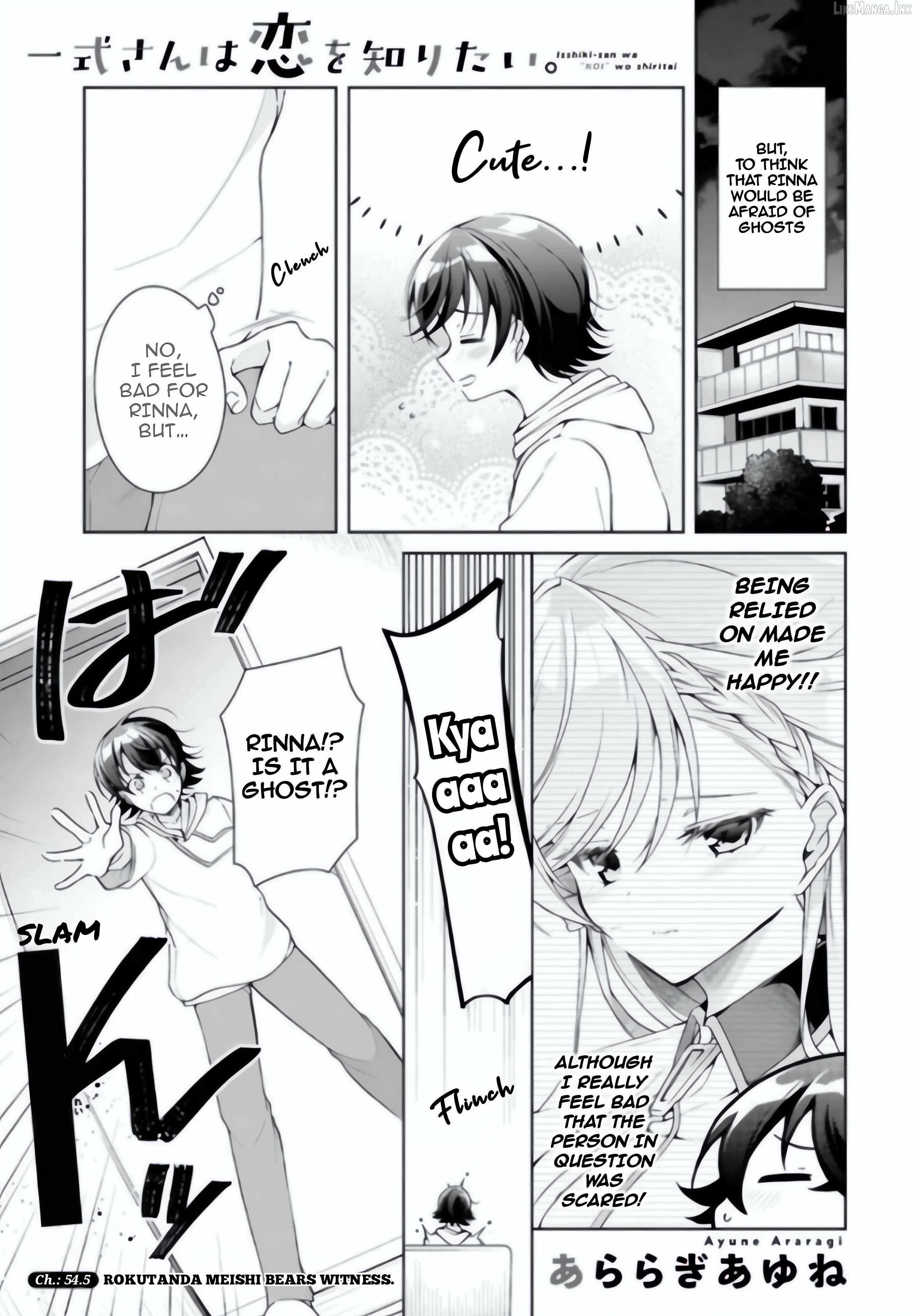 Isshiki-san wa Koi wo shiritai Chapter 54.5 page 2