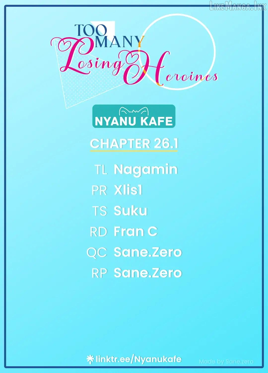 Too Many Losing Heroines! Chapter 26.1 page 1