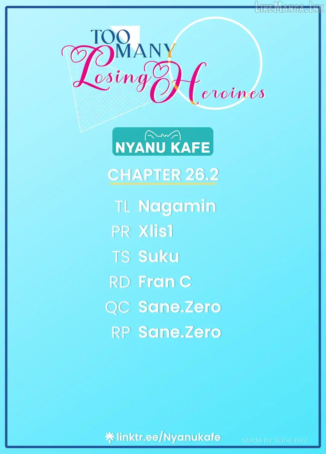 Too Many Losing Heroines! Chapter 26.2 page 1