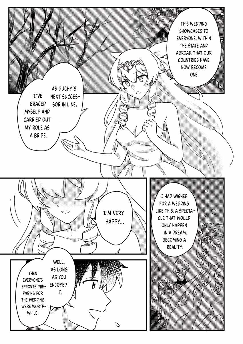 Revolution in production with the blessings of the gods - While living a leisurely, slow life in a corner of another world, somehow a diverse group of people gathered to form the strongest nation... Chapter 24.1 page 8
