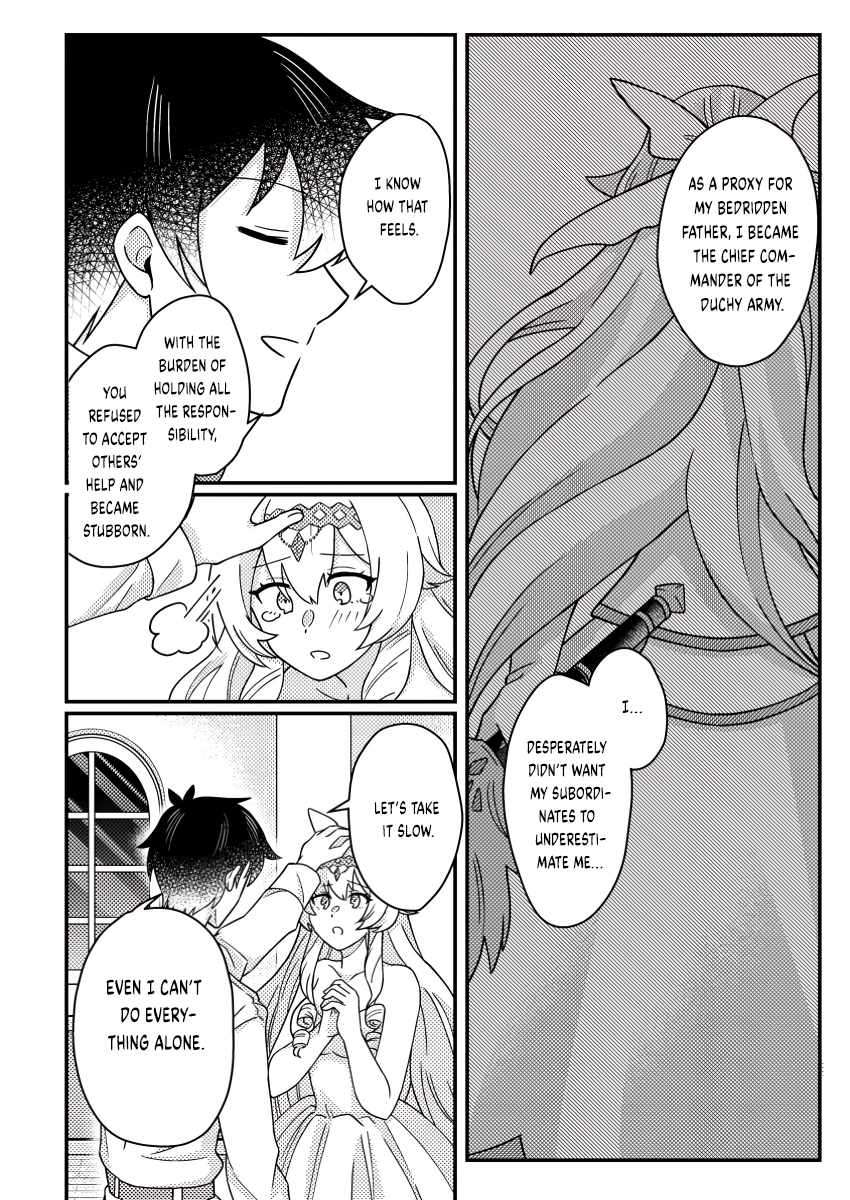 Revolution in production with the blessings of the gods - While living a leisurely, slow life in a corner of another world, somehow a diverse group of people gathered to form the strongest nation... Chapter 24.2 page 7