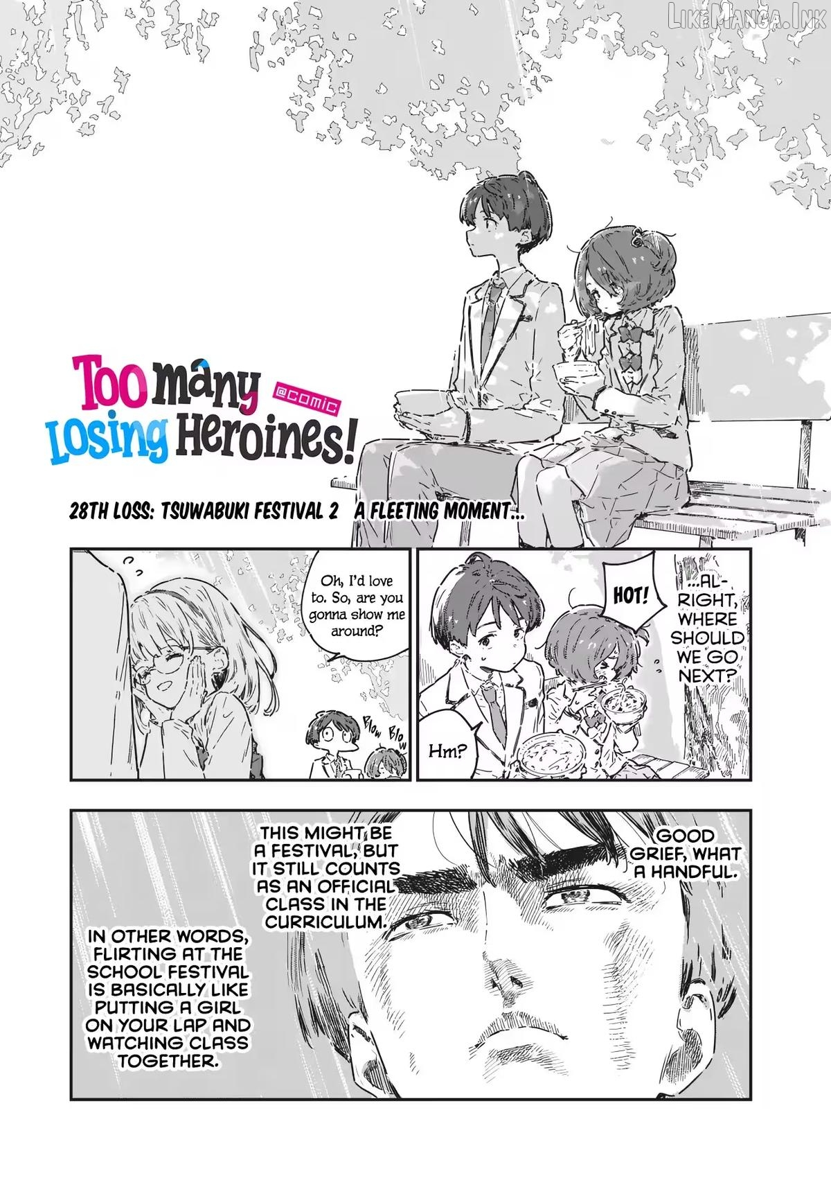 Too Many Losing Heroines! Chapter 28.1 page 2