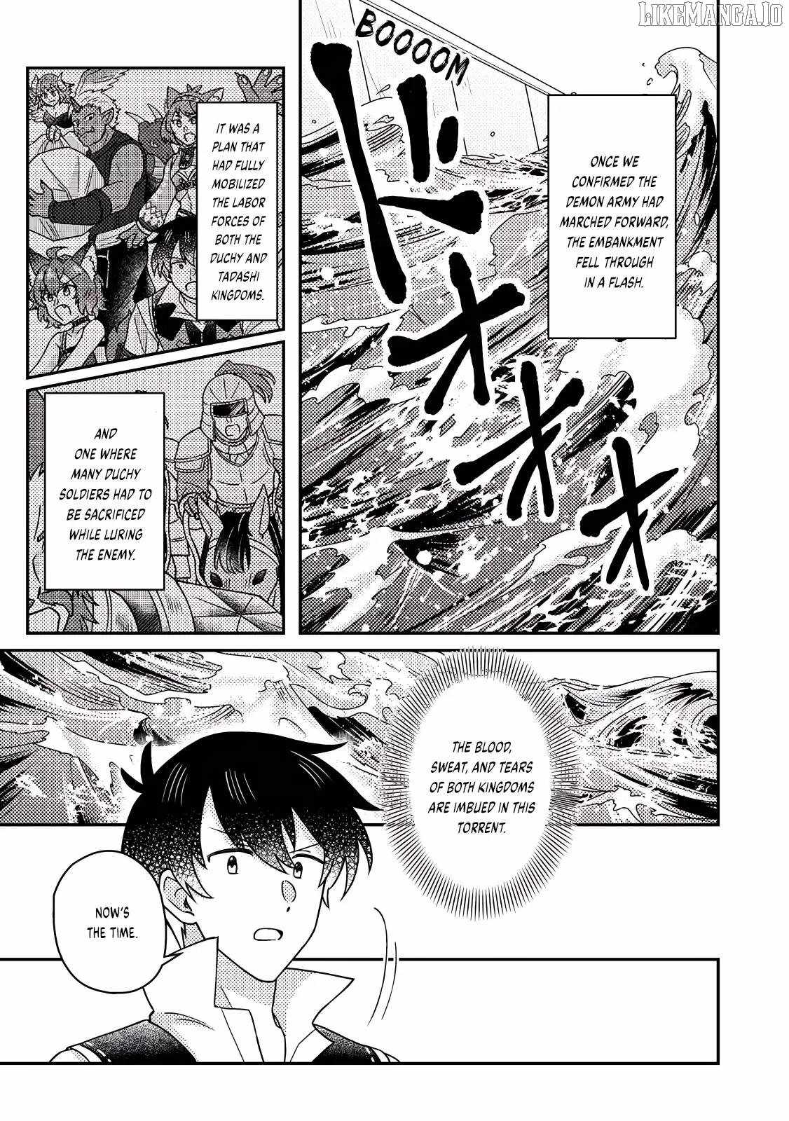 Revolution in production with the blessings of the gods - While living a leisurely, slow life in a corner of another world, somehow a diverse group of people gathered to form the strongest nation... Chapter 25.2 page 3