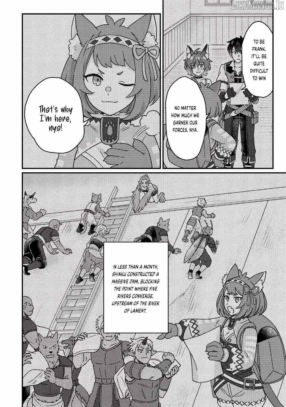 Revolution in production with the blessings of the gods - While living a leisurely, slow life in a corner of another world, somehow a diverse group of people gathered to form the strongest nation... Chapter 25.2 page 2