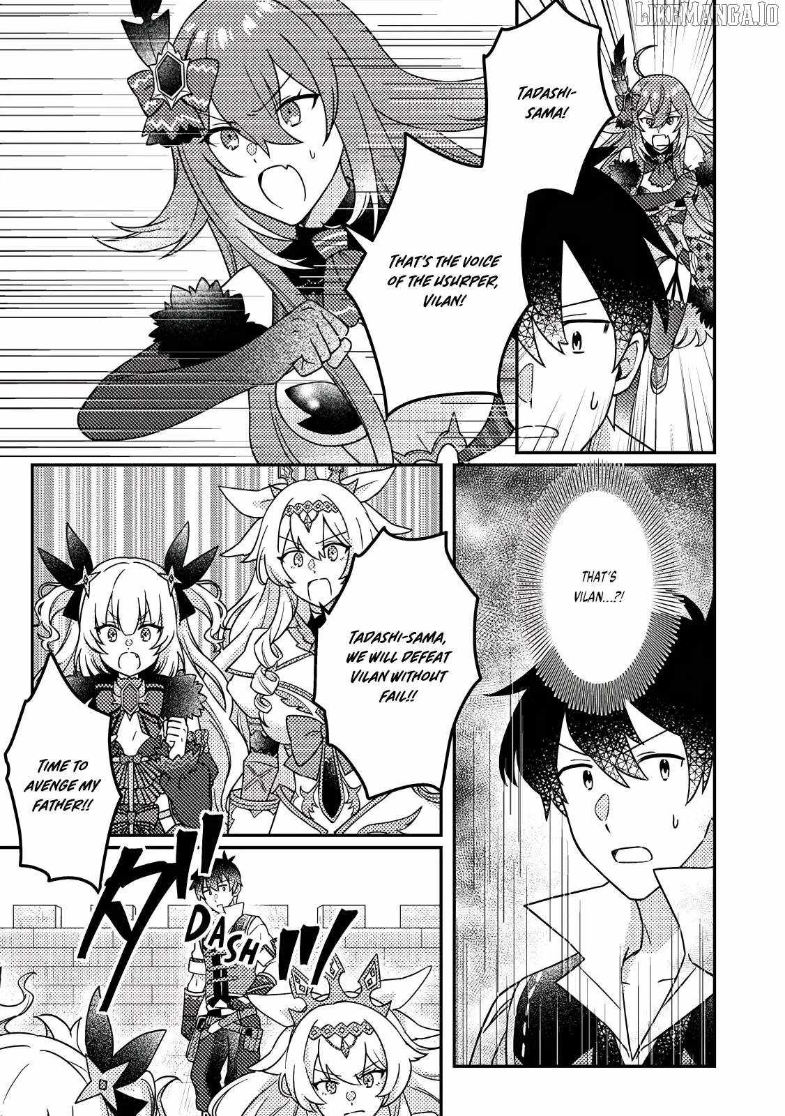 Revolution in production with the blessings of the gods - While living a leisurely, slow life in a corner of another world, somehow a diverse group of people gathered to form the strongest nation... Chapter 25.2 page 11