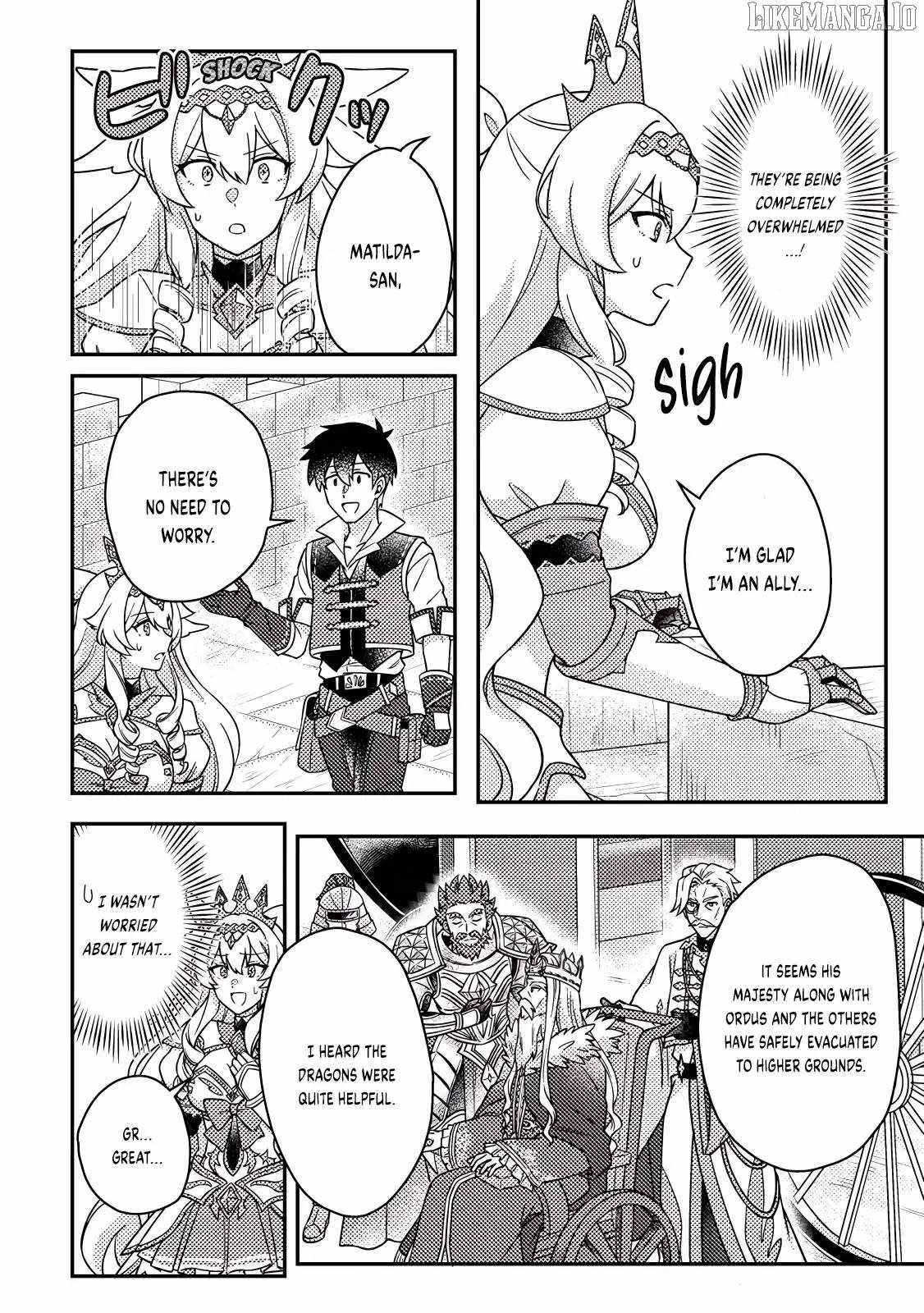 Revolution in production with the blessings of the gods - While living a leisurely, slow life in a corner of another world, somehow a diverse group of people gathered to form the strongest nation... Chapter 25.2 page 8