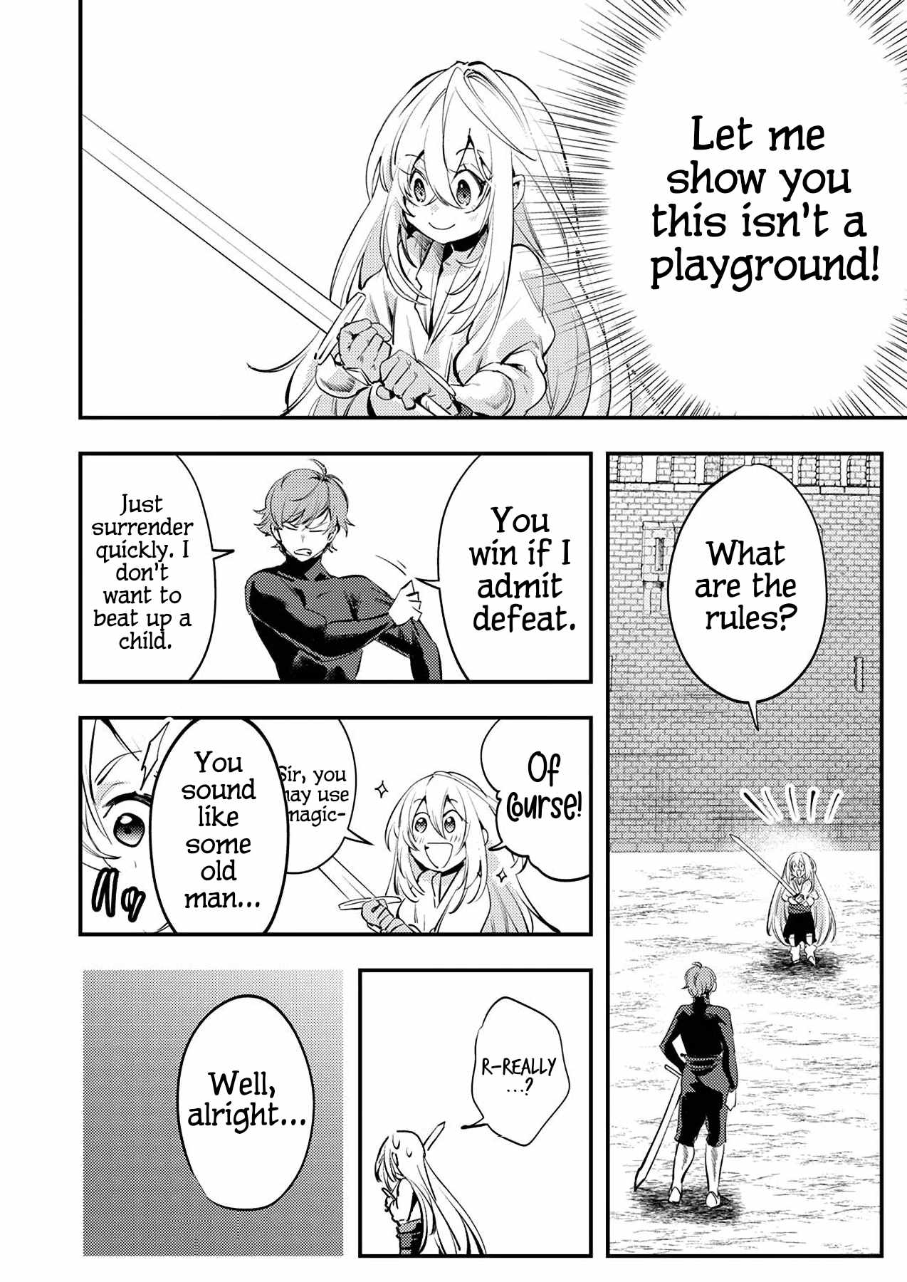 The Heroic Tale of Shura Young Girl: A Mercenary Who was Said to be Half-Baked is Reincarnated as a Young Girl and Rises to Success Chapter 2 page 8