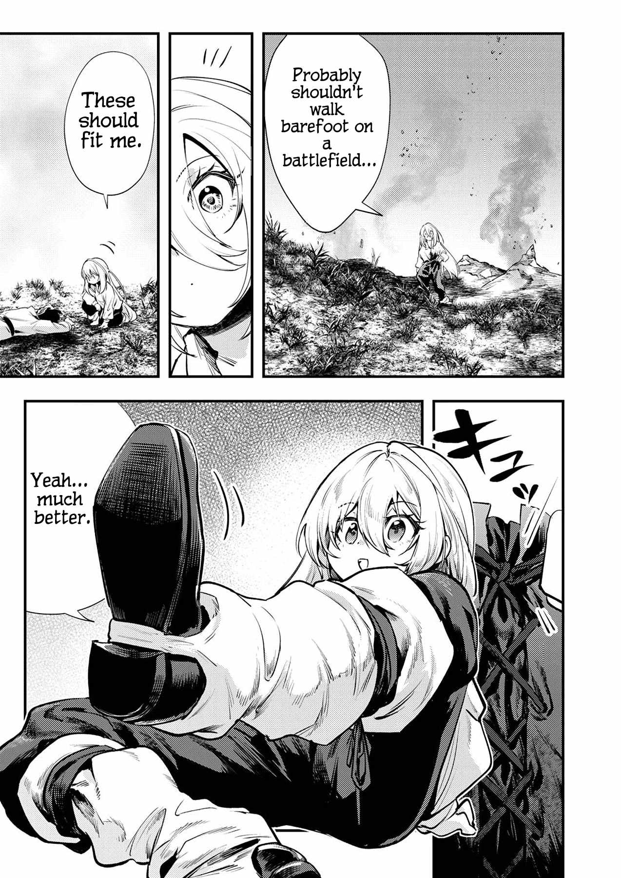 The Heroic Tale of Shura Young Girl: A Mercenary Who was Said to be Half-Baked is Reincarnated as a Young Girl and Rises to Success Chapter 1 page 35