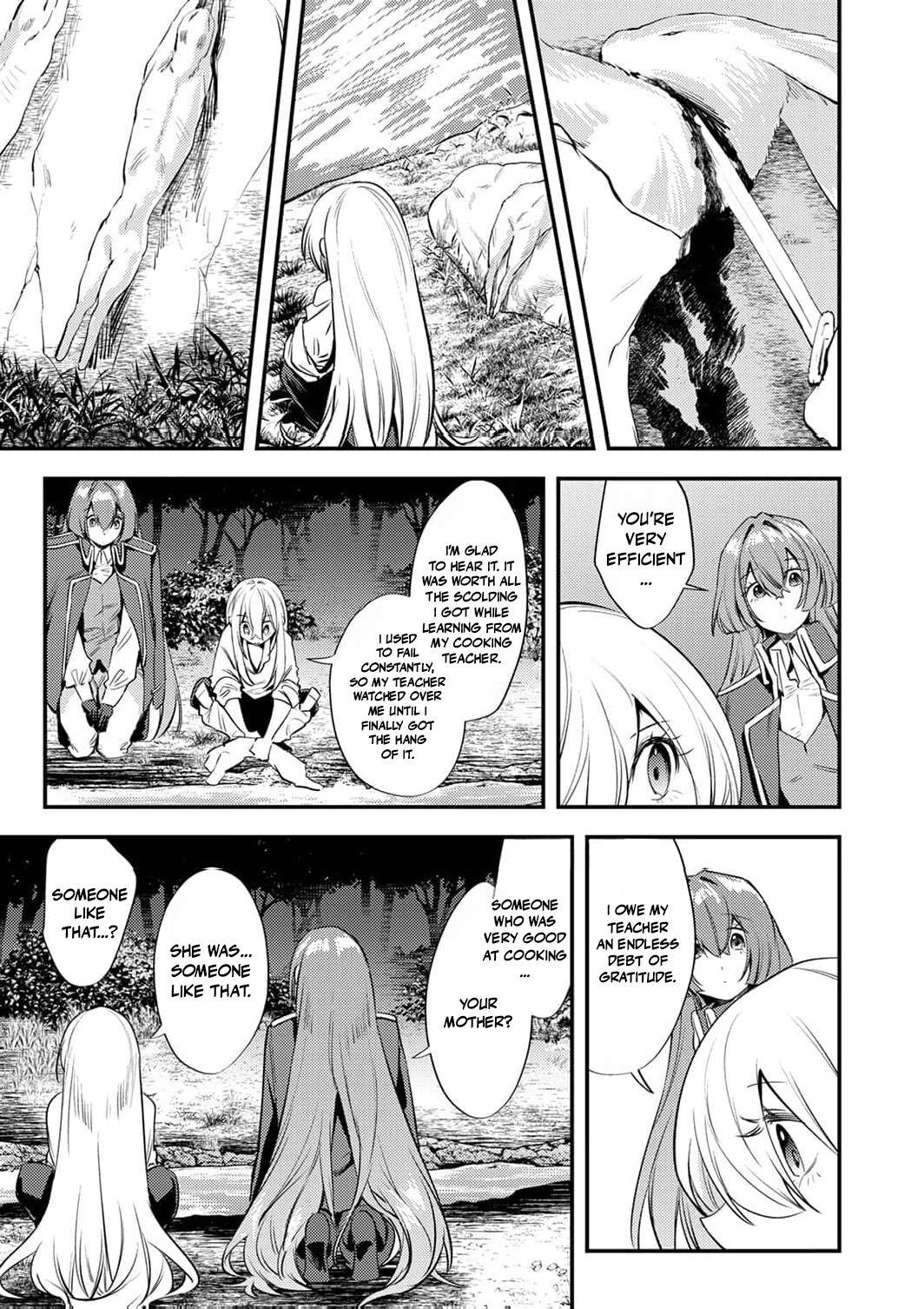 The Heroic Tale of Shura Young Girl: A Mercenary Who was Said to be Half-Baked is Reincarnated as a Young Girl and Rises to Success Chapter 24 page 12