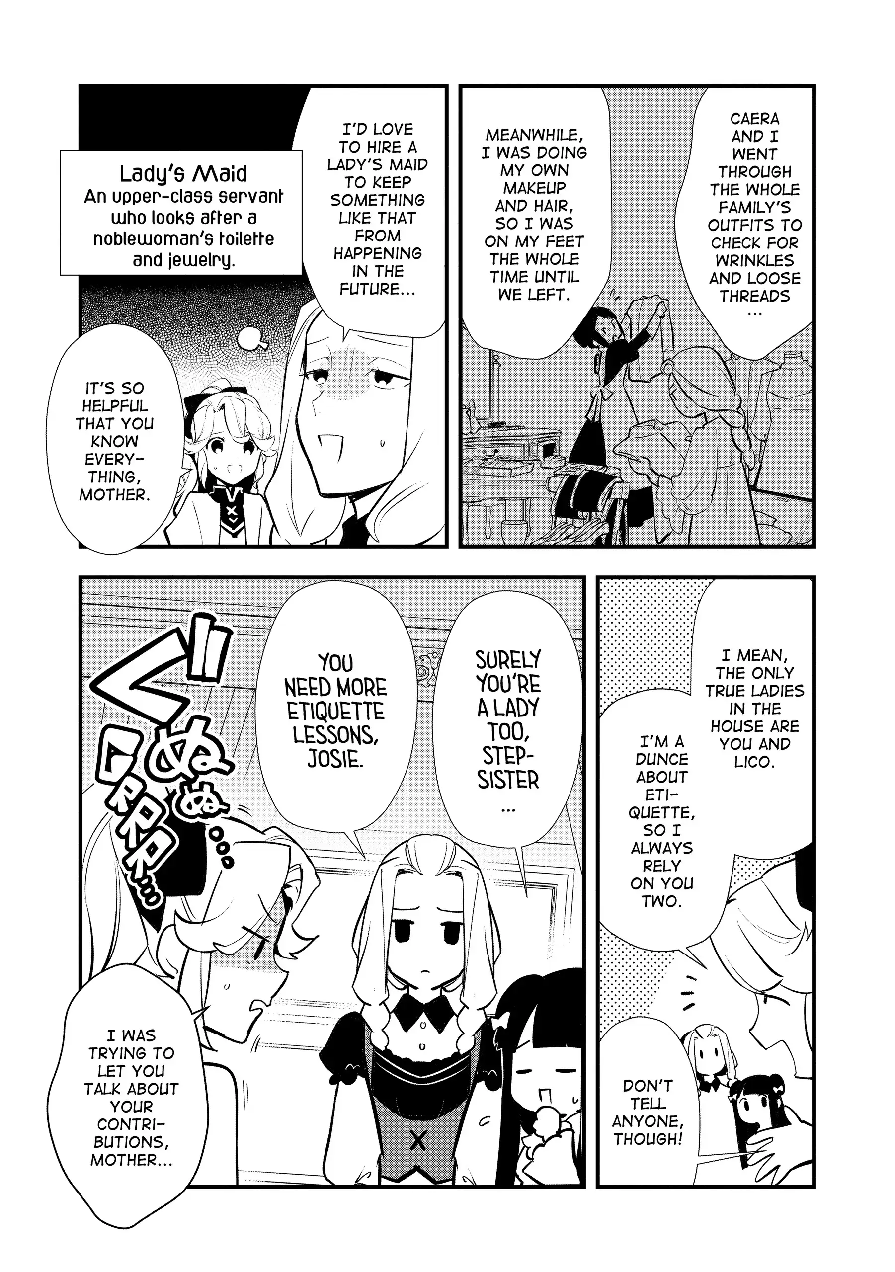 Treat of Reincarnation: The Advent of the Almighty Pastry Chef Chapter 55.5 page 4