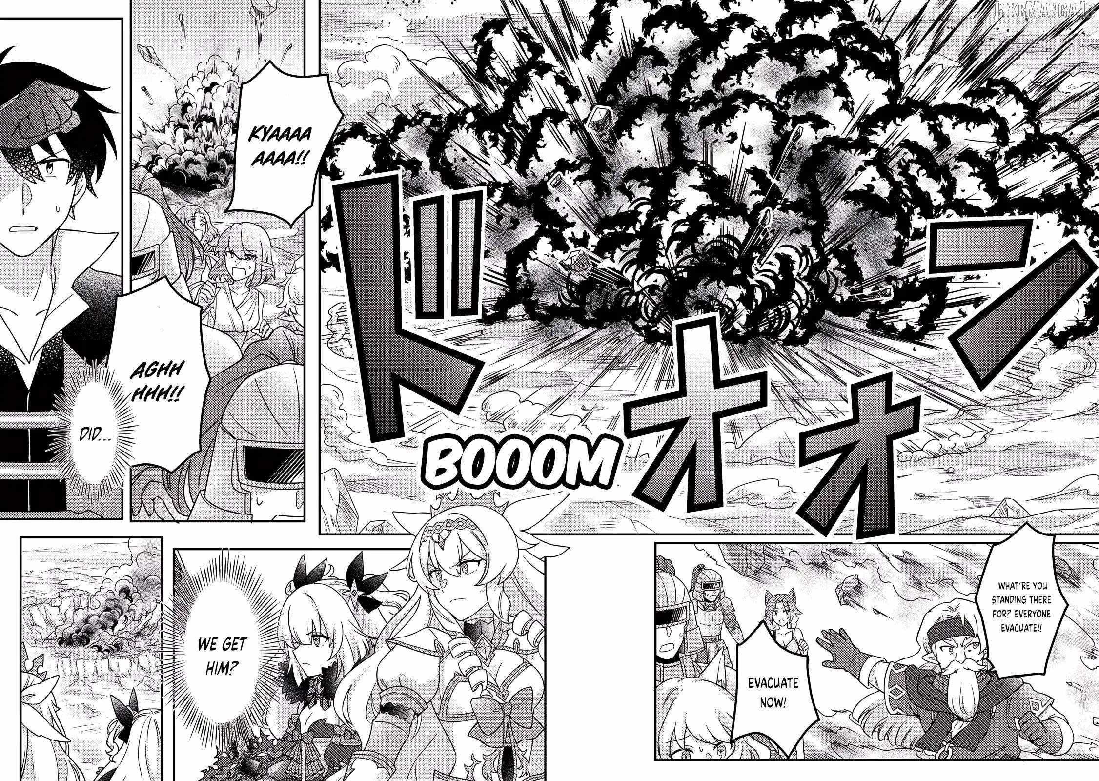 Revolution in production with the blessings of the gods - While living a leisurely, slow life in a corner of another world, somehow a diverse group of people gathered to form the strongest nation... Chapter 25.3 page 8