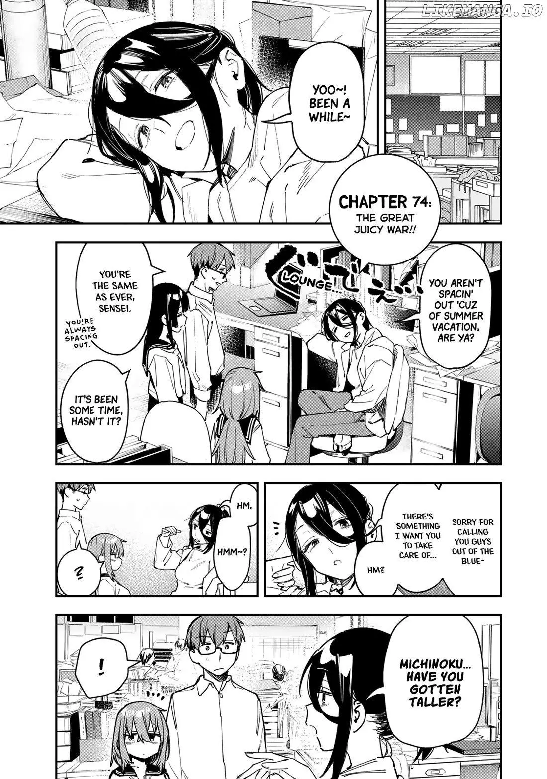 Seitokai ni mo Ana wa Aru! Chapter 74 page 1