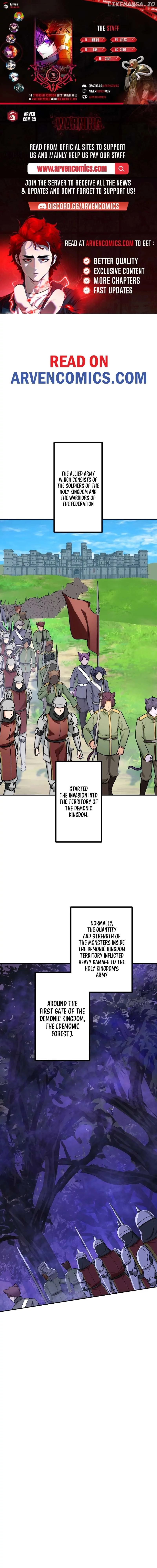 The strongest assassin gets transferred to another world with his whole class Chapter 76 page 1