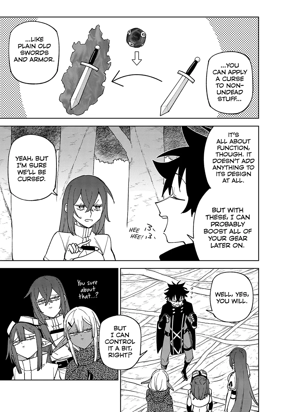 My S-Rank Party Fired Me for Being a Cursificer ~ I Can Only Make “Cursed Items”, but They're Artifact Class! Chapter 42 page 21