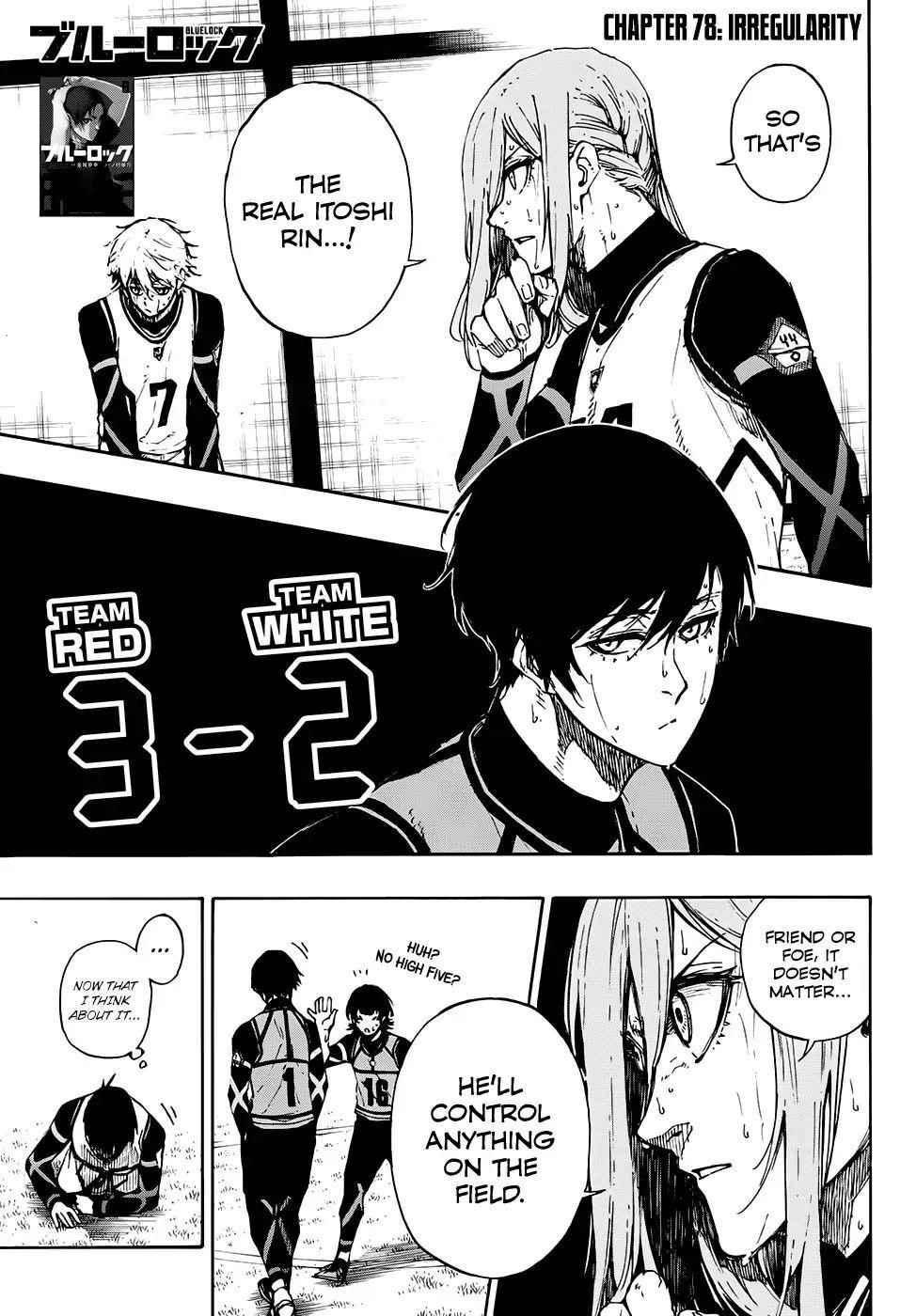 Blue Lock Chapter 78 page 2