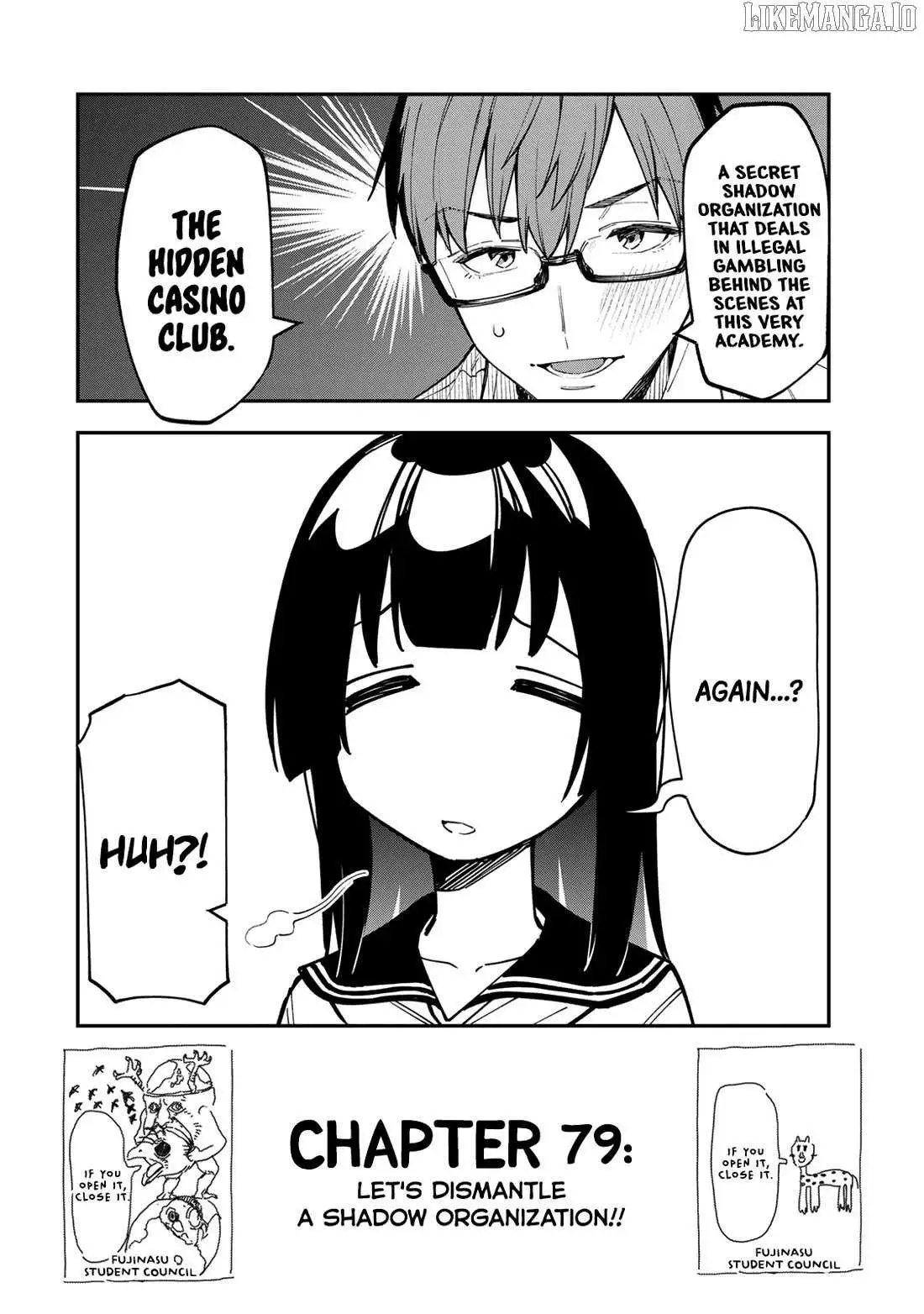 Seitokai ni mo Ana wa Aru! Chapter 79 page 4