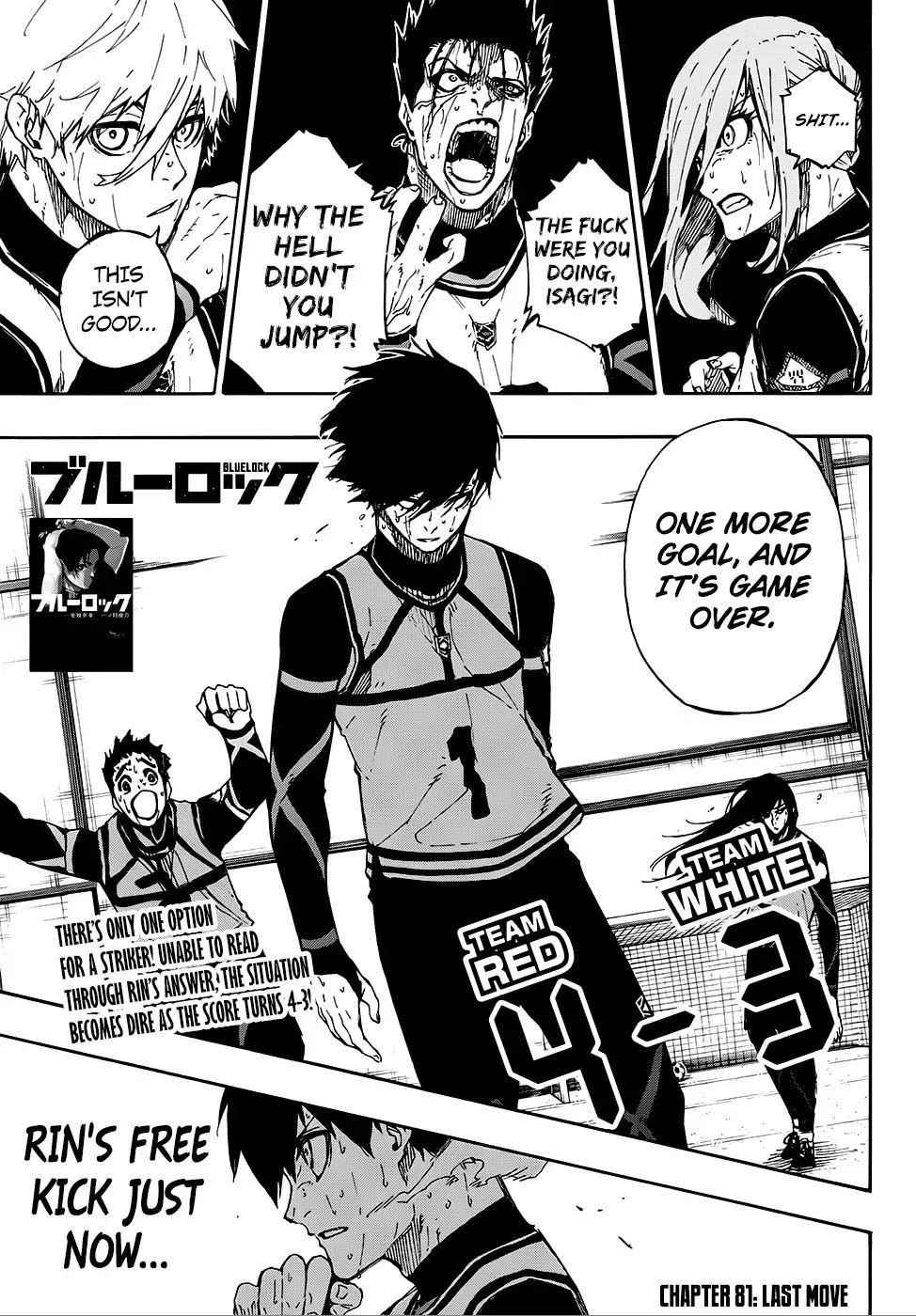 Blue Lock Chapter 81 page 2