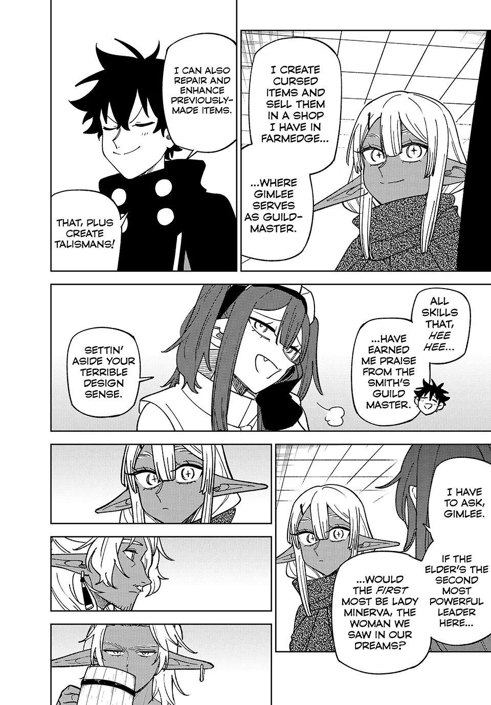 My S-Rank Party Fired Me for Being a Cursificer ~ I Can Only Make “Cursed Items”, but They're Artifact Class! Chapter 45 page 8