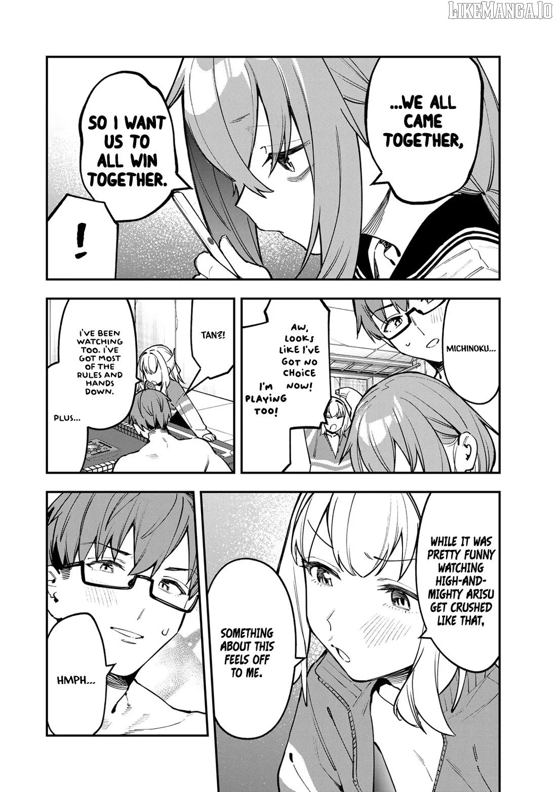 Seitokai ni mo Ana wa Aru! Chapter 83 page 9