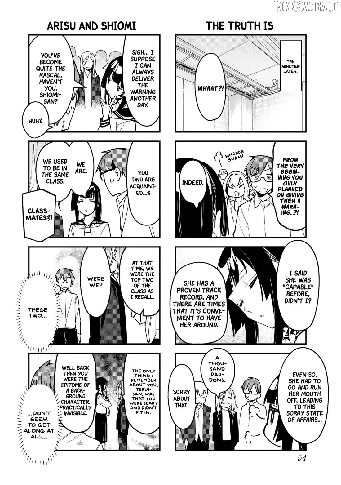 Seitokai ni mo Ana wa Aru! Chapter 84 page 8