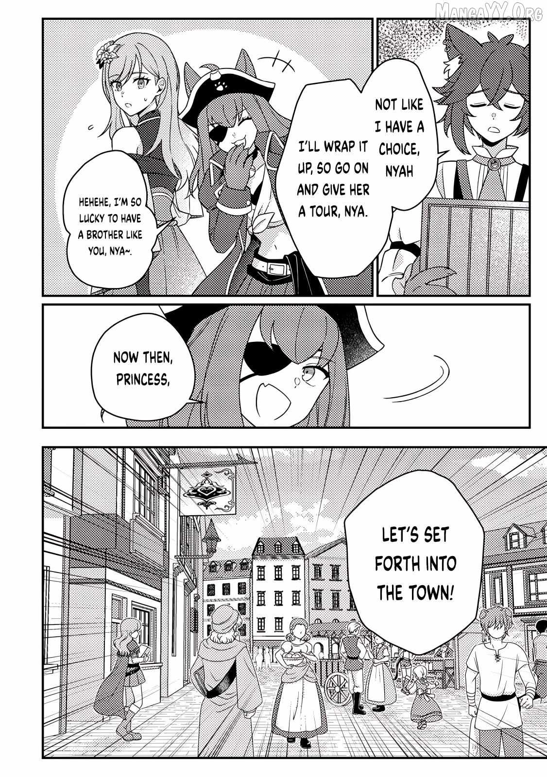 Revolution in production with the blessings of the gods - While living a leisurely, slow life in a corner of another world, somehow a diverse group of people gathered to form the strongest nation... Chapter 30.1 page 7