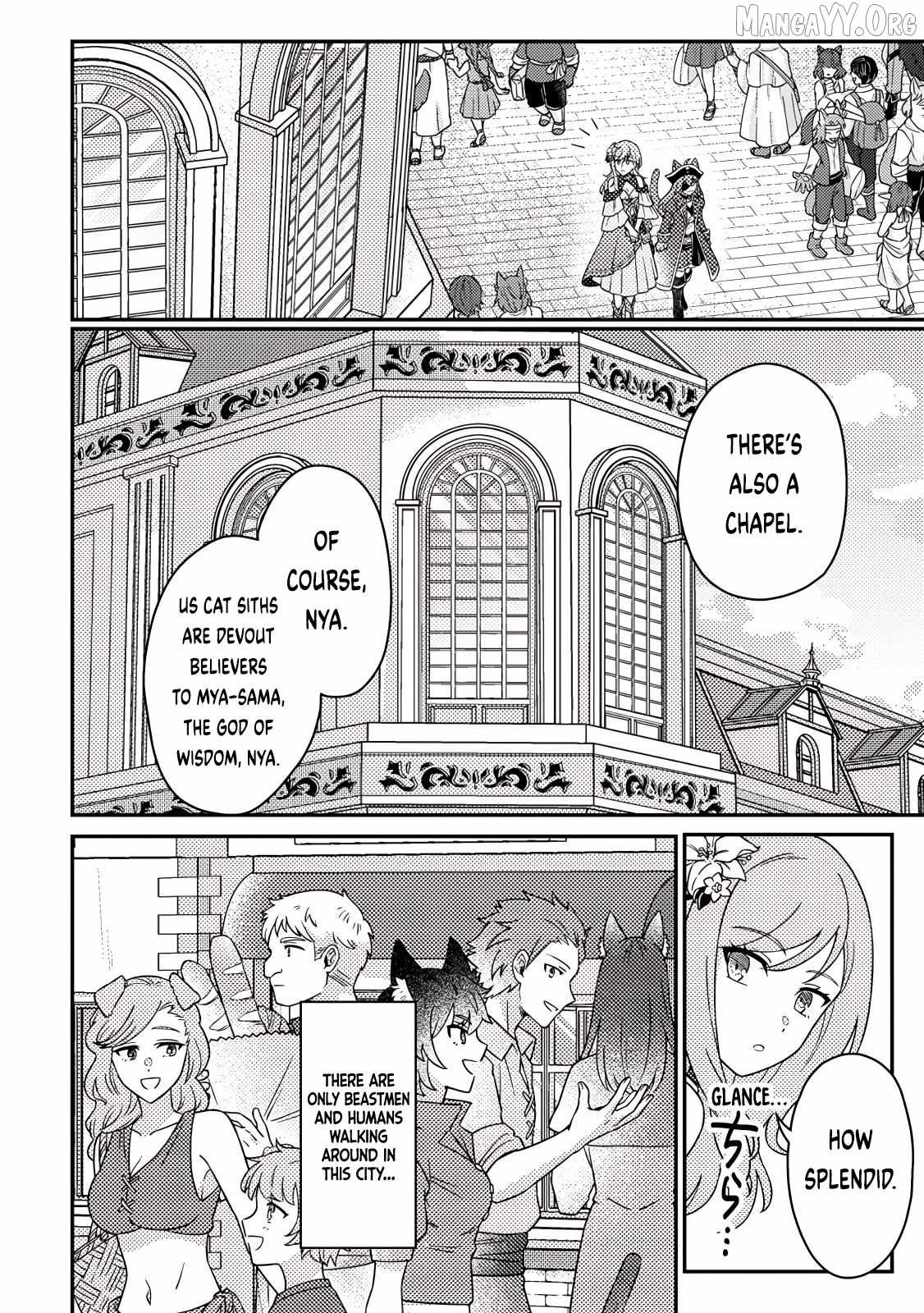 Revolution in production with the blessings of the gods - While living a leisurely, slow life in a corner of another world, somehow a diverse group of people gathered to form the strongest nation... Chapter 30.1 page 9