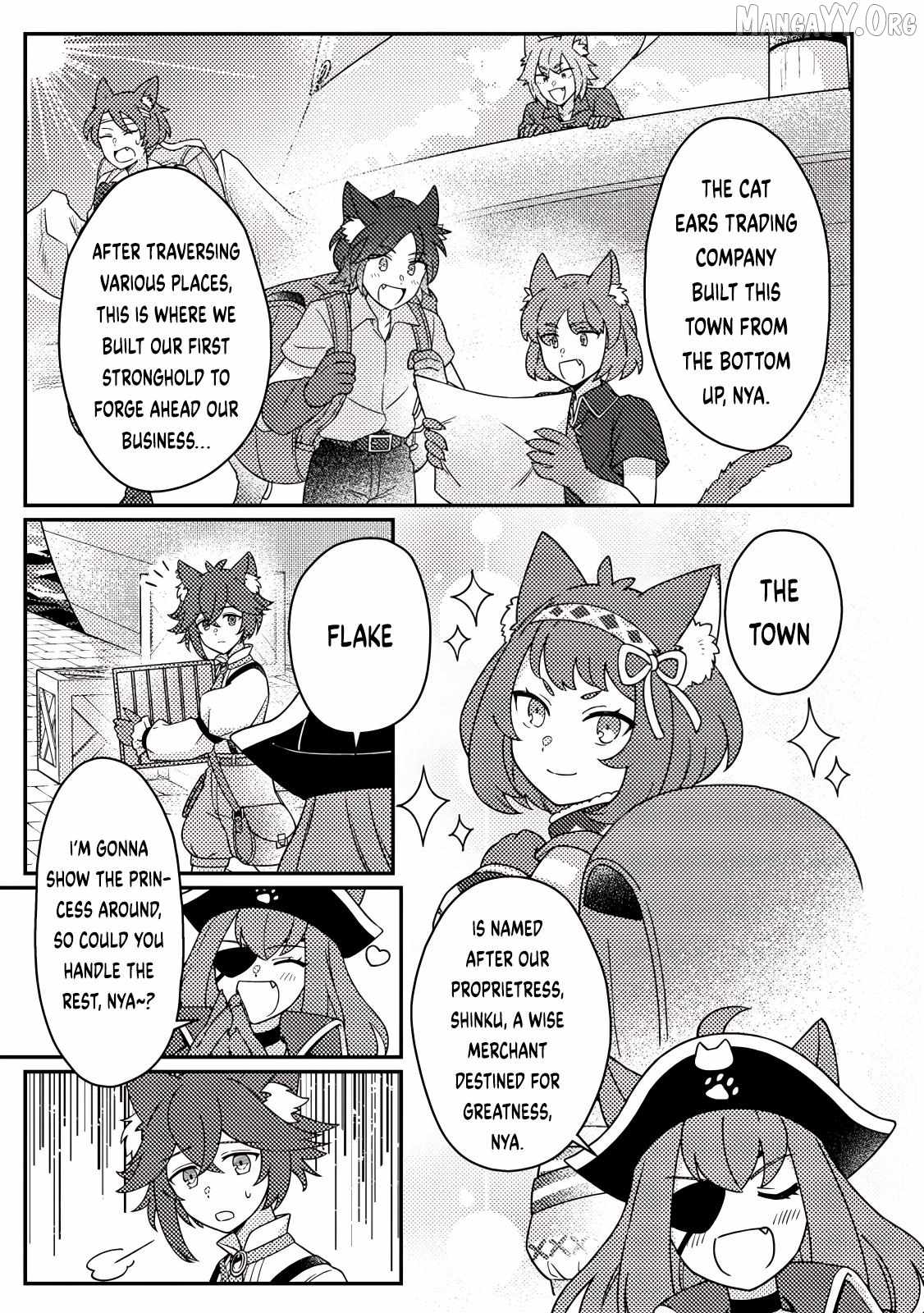 Revolution in production with the blessings of the gods - While living a leisurely, slow life in a corner of another world, somehow a diverse group of people gathered to form the strongest nation... Chapter 30.1 page 6