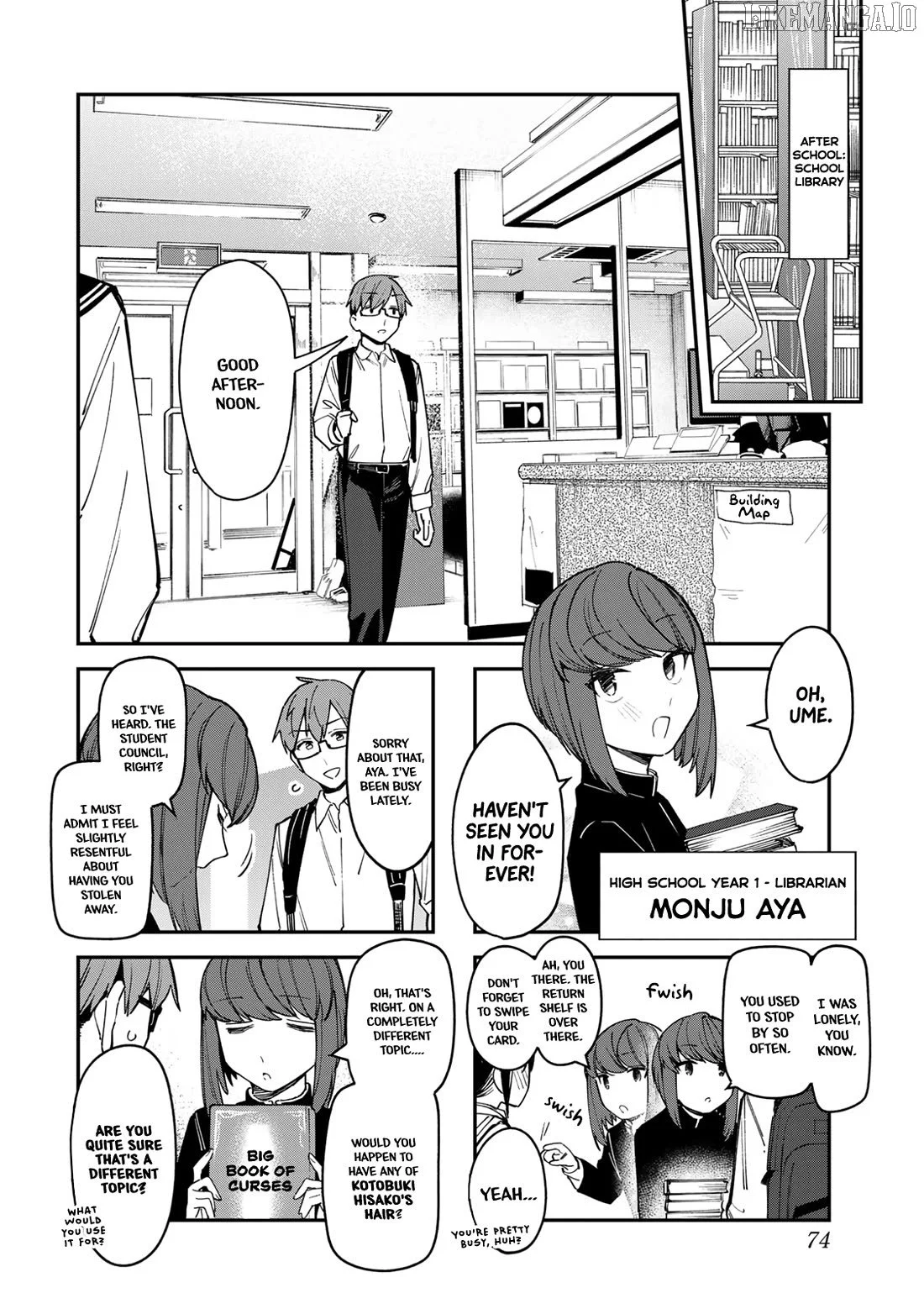 Seitokai ni mo Ana wa Aru! Chapter 86 page 4