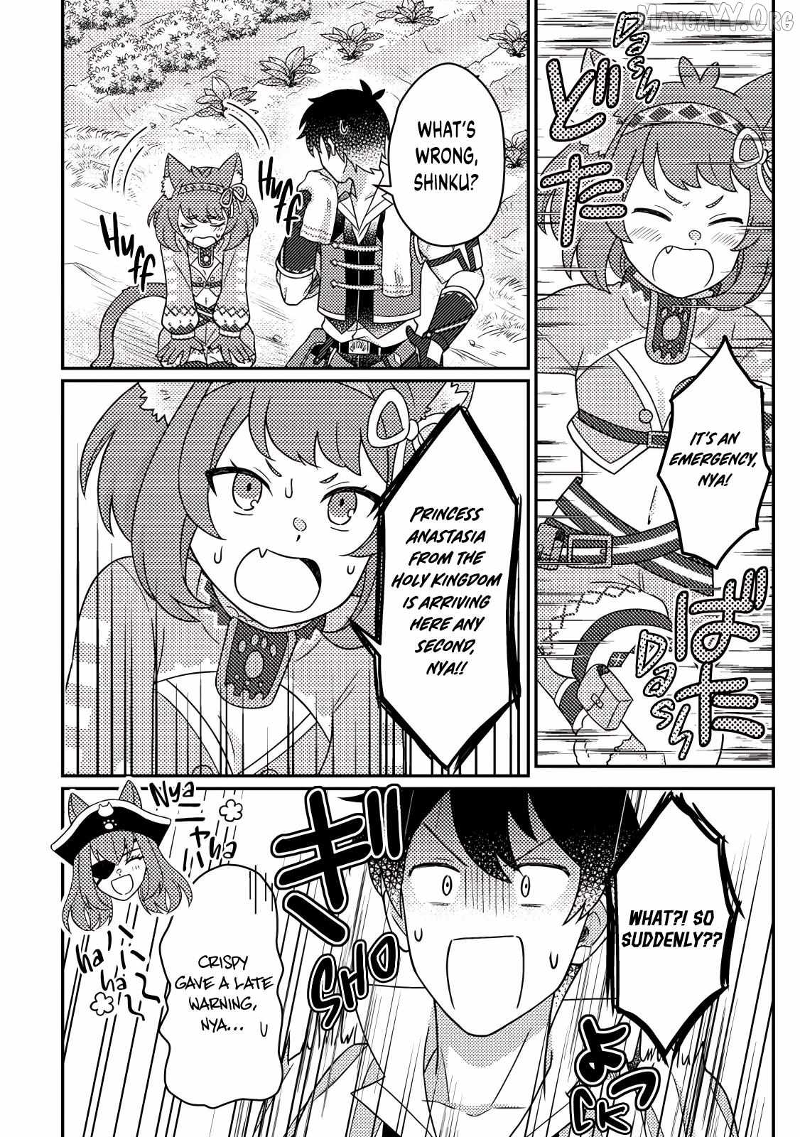 Revolution in production with the blessings of the gods - While living a leisurely, slow life in a corner of another world, somehow a diverse group of people gathered to form the strongest nation... Chapter 30.3 page 2