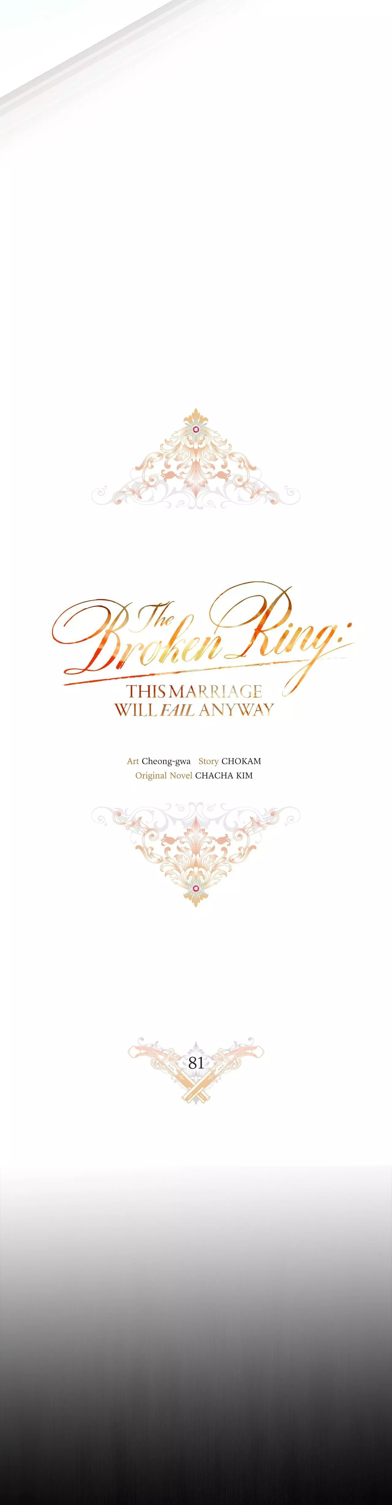 The Broken Ring: This Marriage Will Fail Anyway Chapter 81 page 12