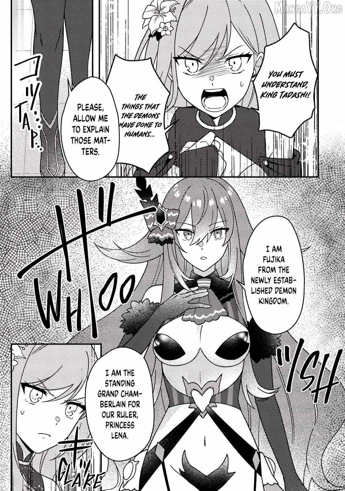 Revolution in production with the blessings of the gods - While living a leisurely, slow life in a corner of another world, somehow a diverse group of people gathered to form the strongest nation... Chapter 31.1 page 10