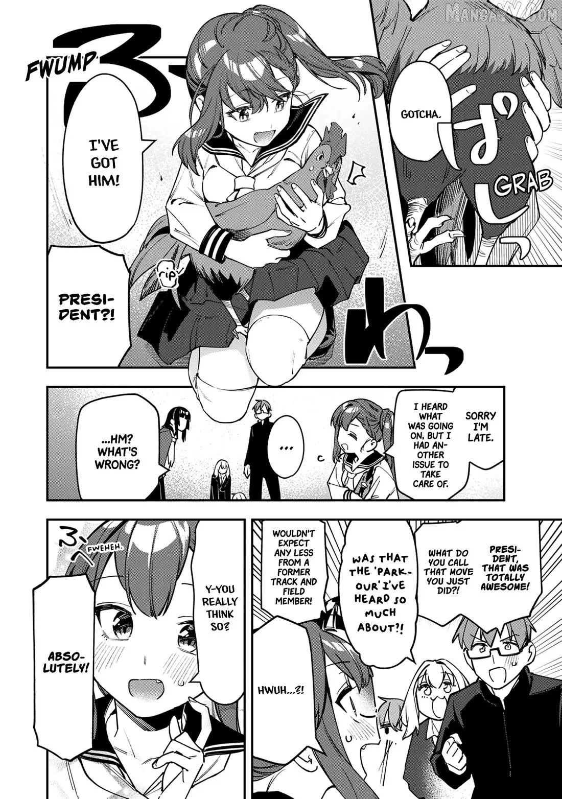 Seitokai ni mo Ana wa Aru! Chapter 88 page 8