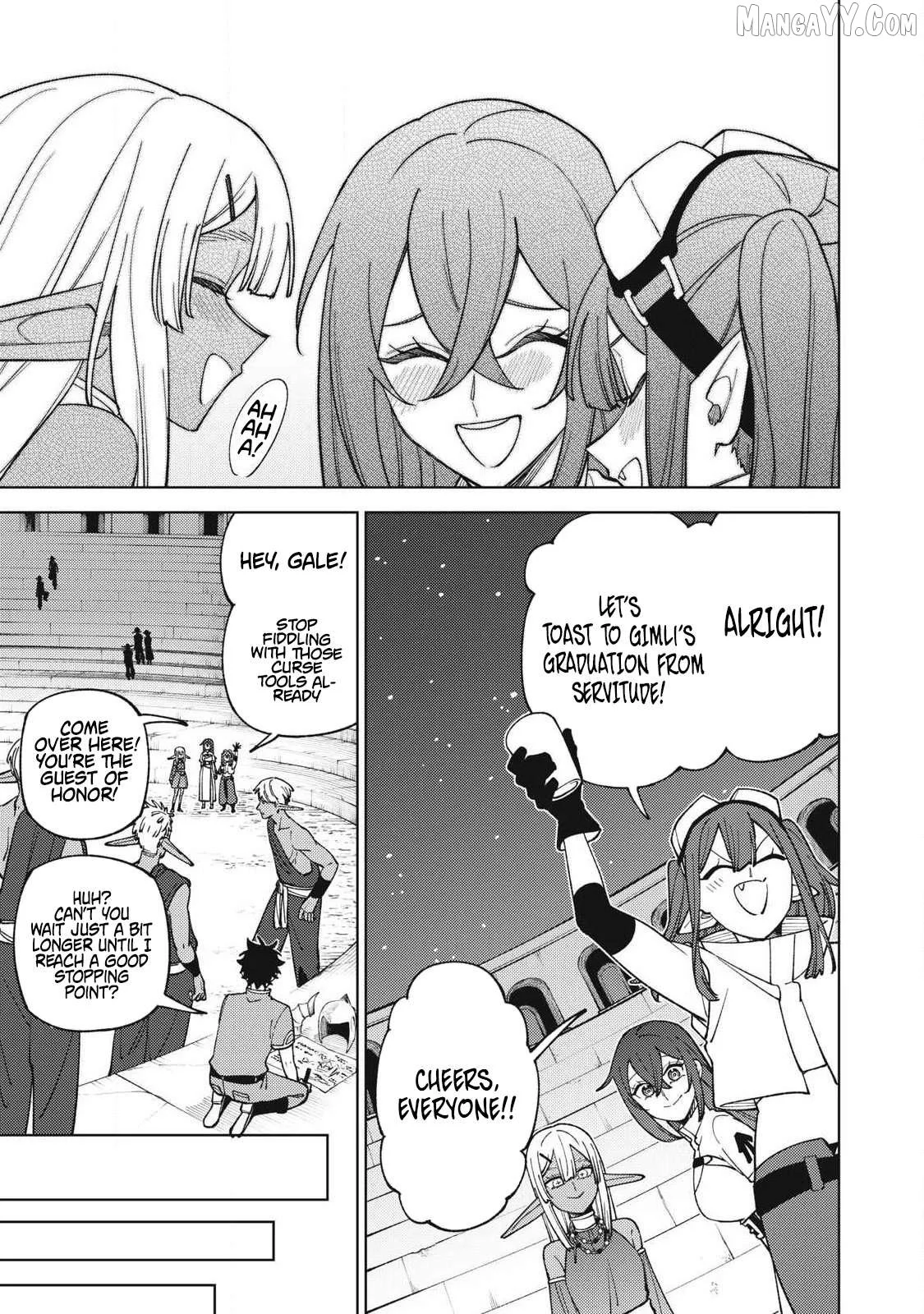 My S-Rank Party Fired Me for Being a Cursificer ~ I Can Only Make “Cursed Items”, but They're Artifact Class! Chapter 50.2 page 3