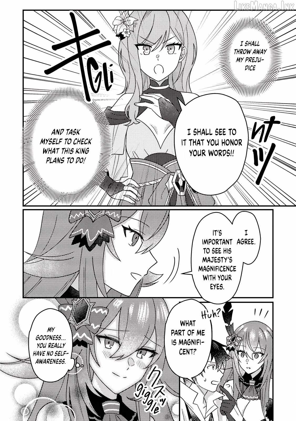Revolution in production with the blessings of the gods - While living a leisurely, slow life in a corner of another world, somehow a diverse group of people gathered to form the strongest nation... Chapter 31.2 page 8