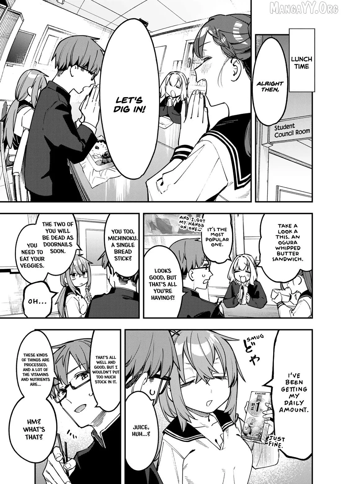 Seitokai ni mo Ana wa Aru! Chapter 89 page 1