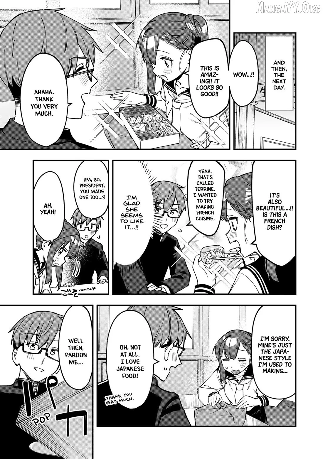 Seitokai ni mo Ana wa Aru! Chapter 89 page 9