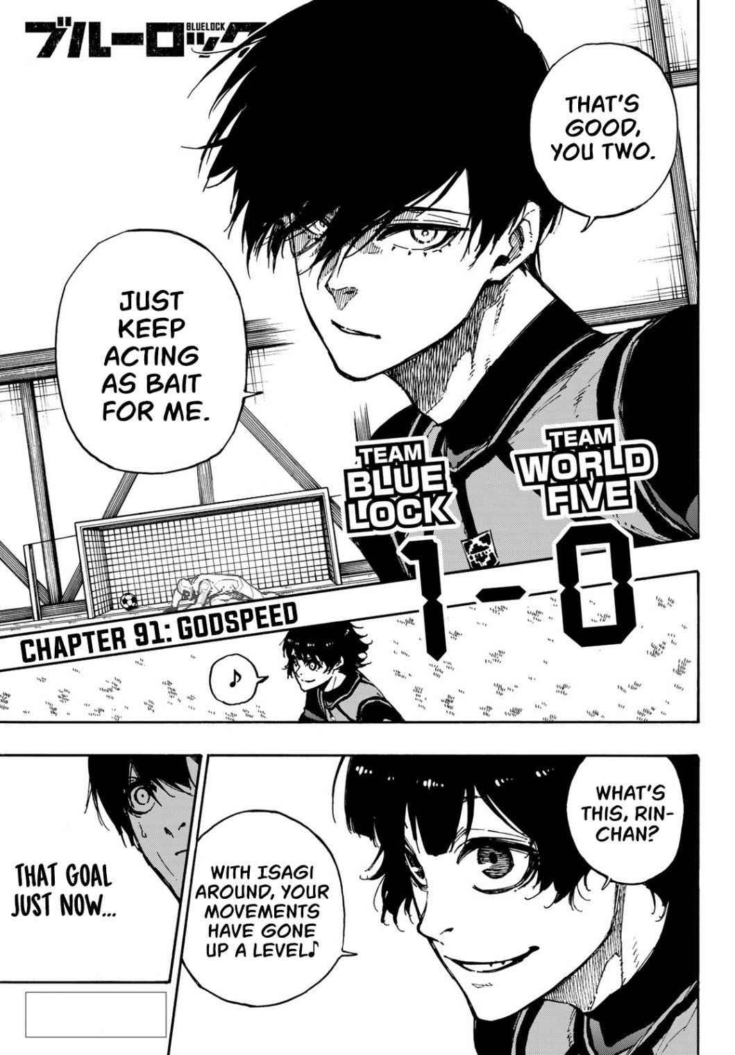 Blue Lock Chapter 91 page 3