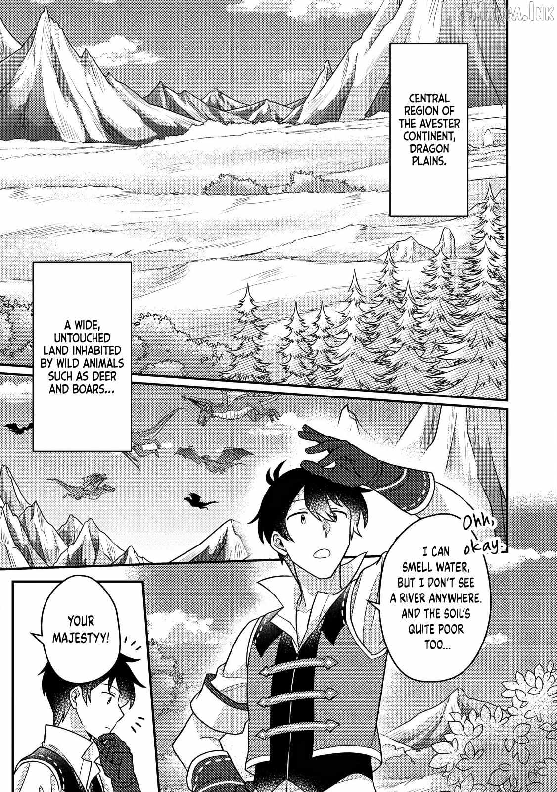 Revolution in production with the blessings of the gods - While living a leisurely, slow life in a corner of another world, somehow a diverse group of people gathered to form the strongest nation... Chapter 32.1 page 2