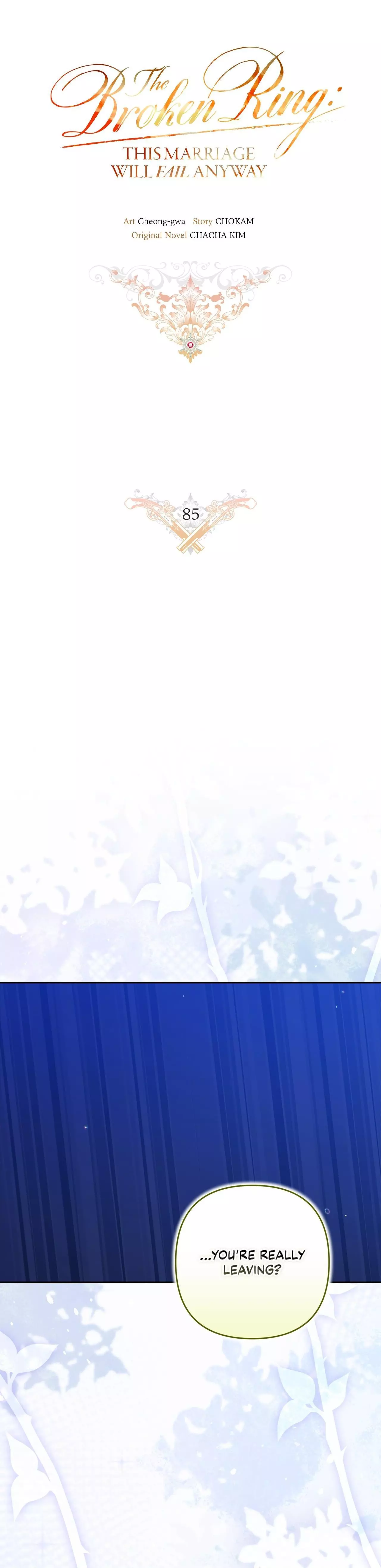 The Broken Ring: This Marriage Will Fail Anyway Chapter 85 page 7