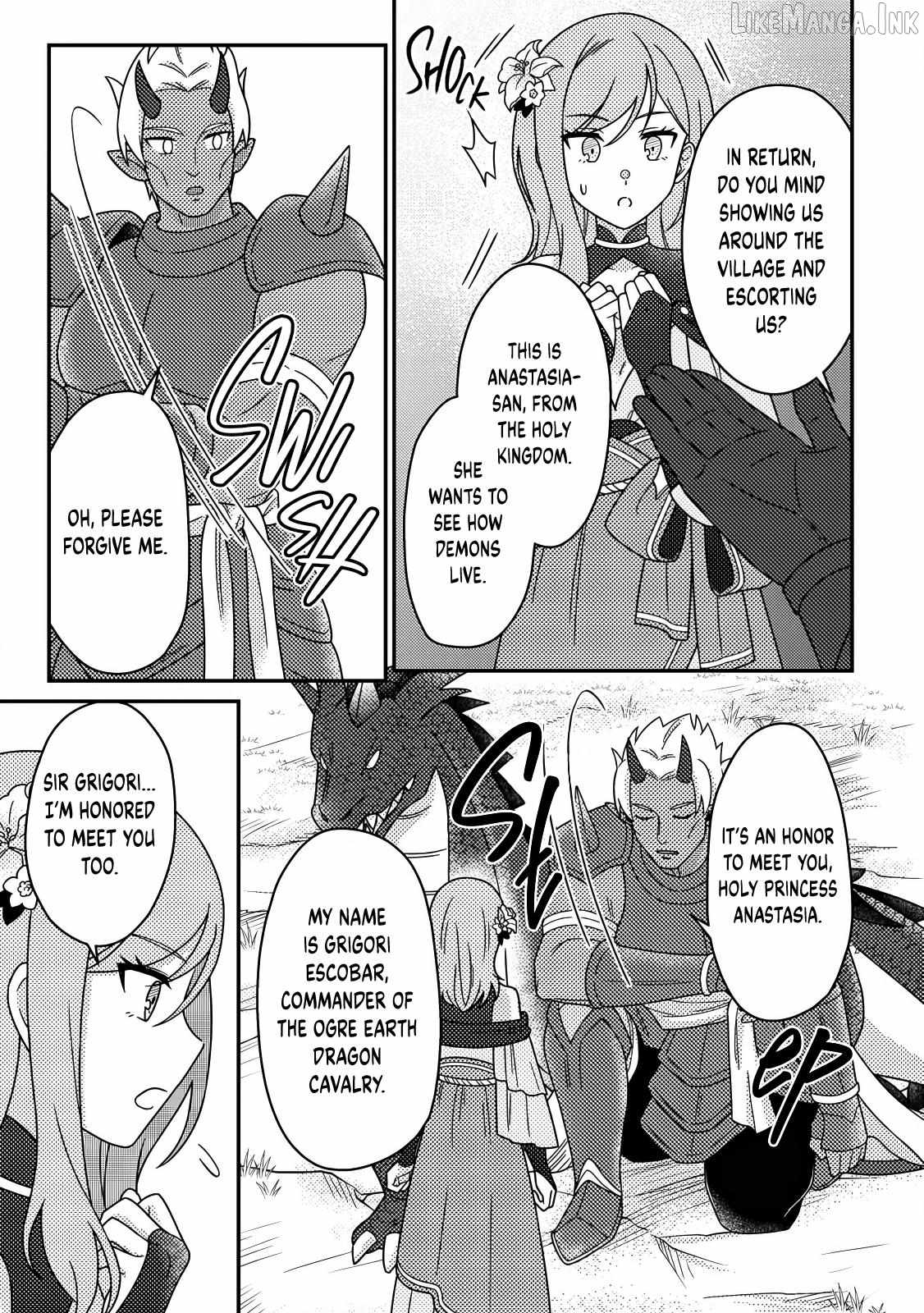 Revolution in production with the blessings of the gods - While living a leisurely, slow life in a corner of another world, somehow a diverse group of people gathered to form the strongest nation... Chapter 32.2 page 4