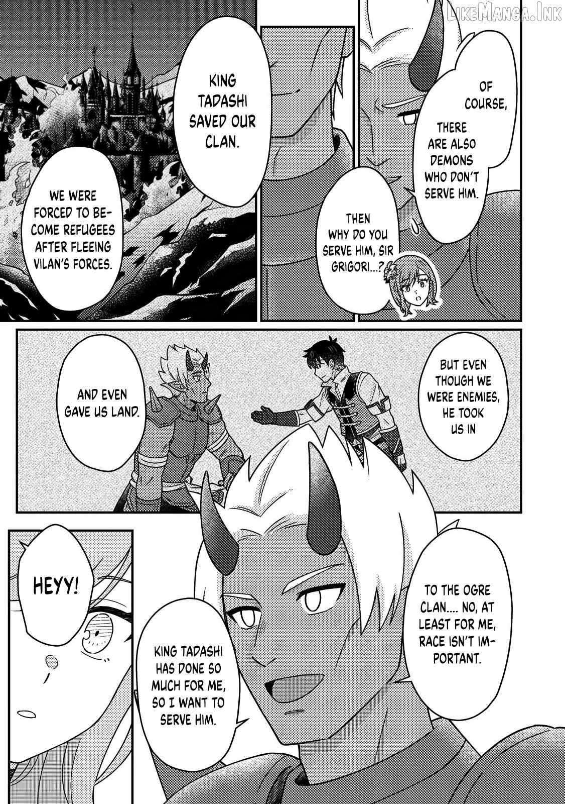 Revolution in production with the blessings of the gods - While living a leisurely, slow life in a corner of another world, somehow a diverse group of people gathered to form the strongest nation... Chapter 32.2 page 10