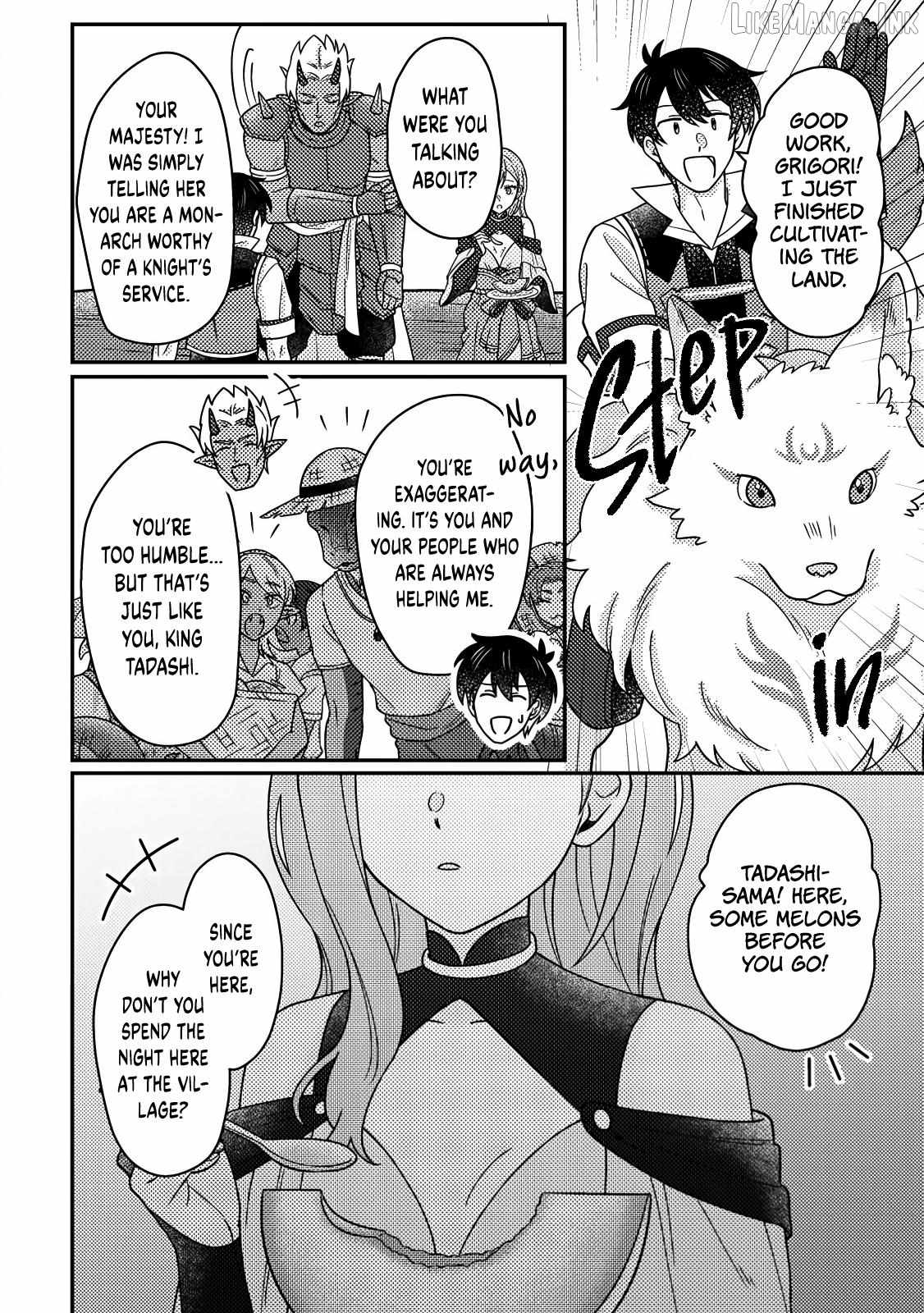 Revolution in production with the blessings of the gods - While living a leisurely, slow life in a corner of another world, somehow a diverse group of people gathered to form the strongest nation... Chapter 32.2 page 11